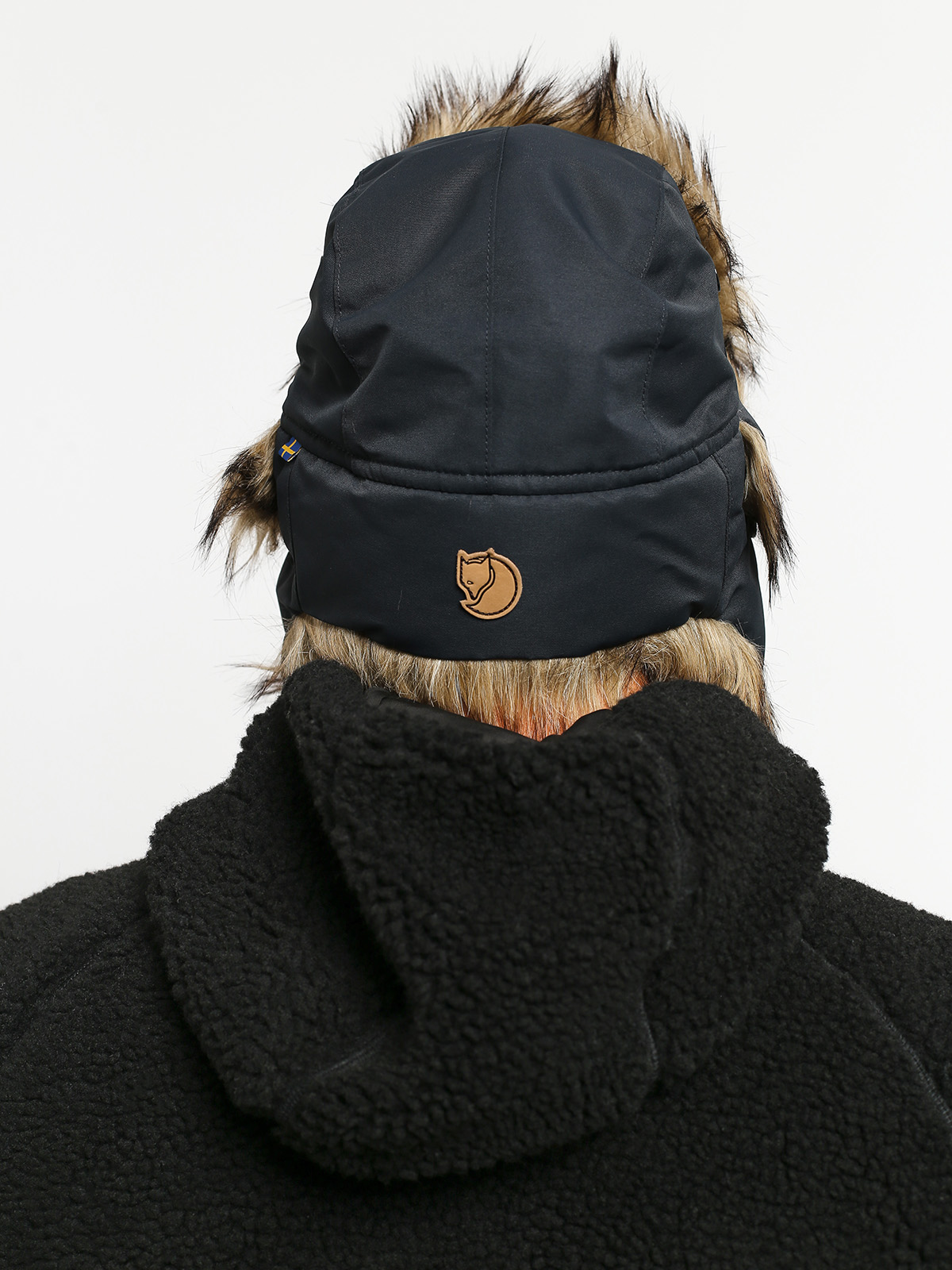 Fjallraven Nordic Heater Beanie grey (dark navy)