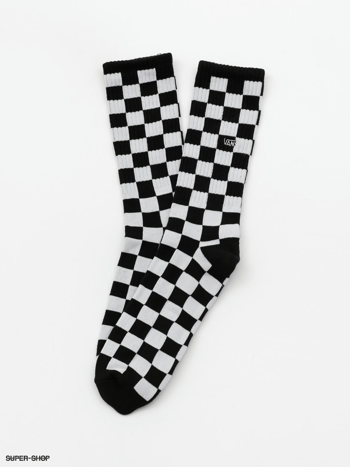 checkerboard vans socks
