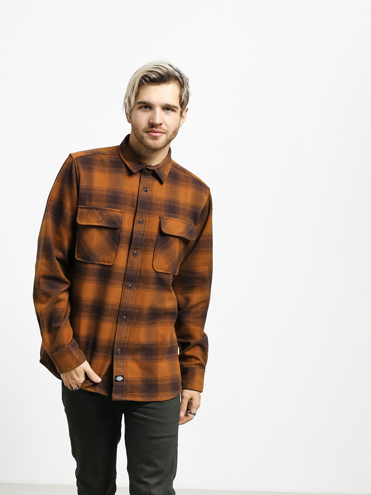 Dickies Waneta Shirt (brown duck)