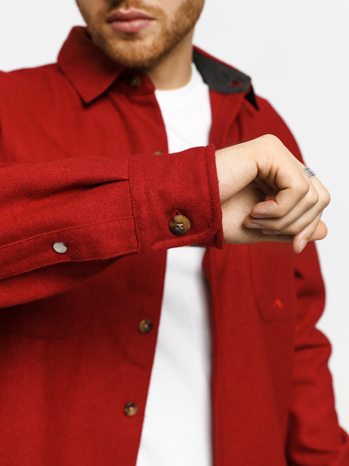 Emerica Nicholson Wool Shirt (red)