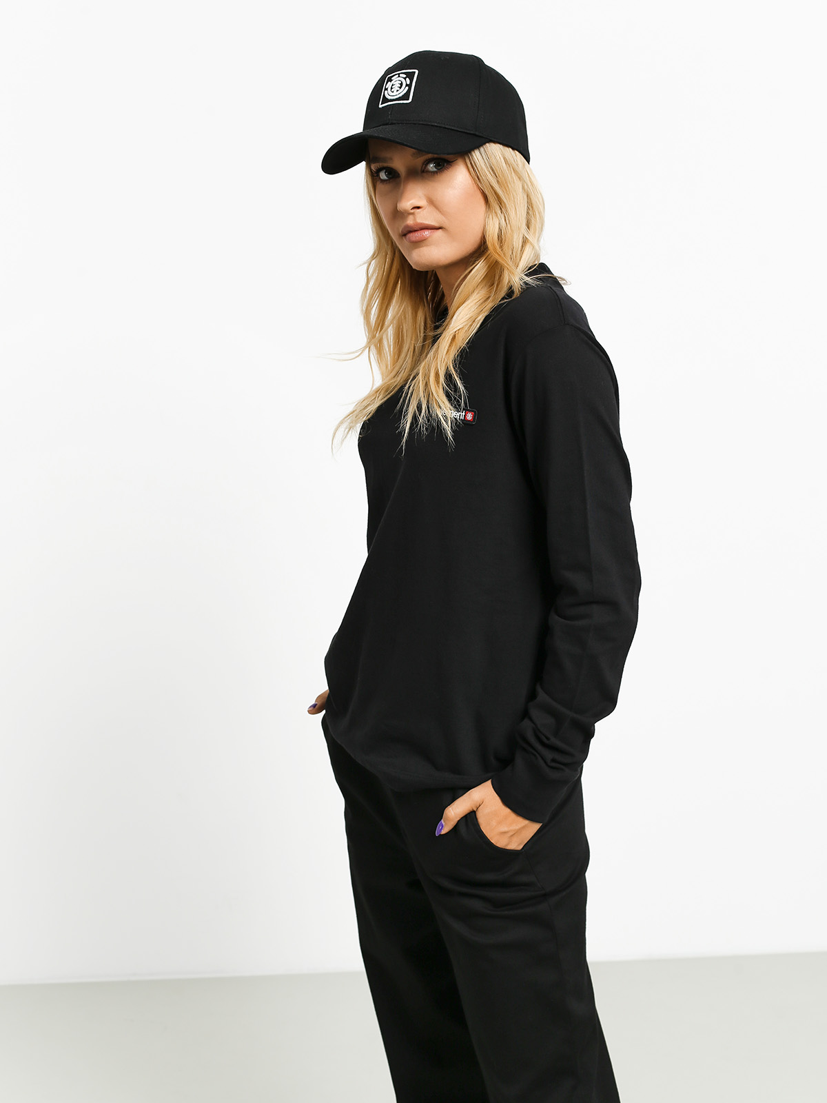 Element Primo Longsleeve Wmn (black)