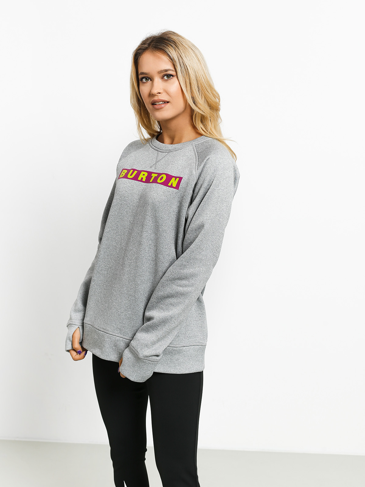 women's burton oak crew sweatshirt