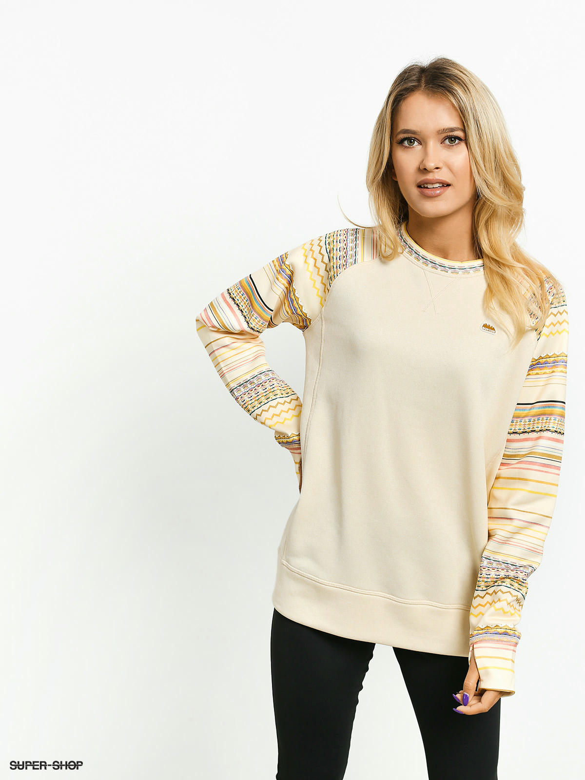 women's burton oak crew sweatshirt