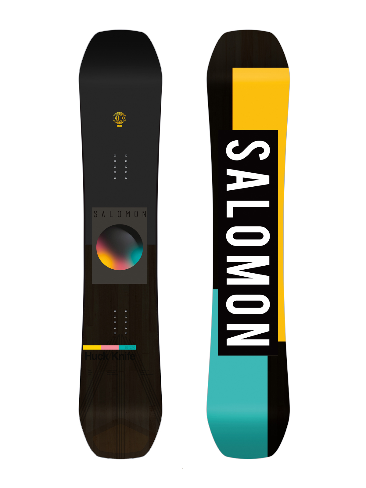 Mens Salomon Huck Knife Pro Snowboard (multi)