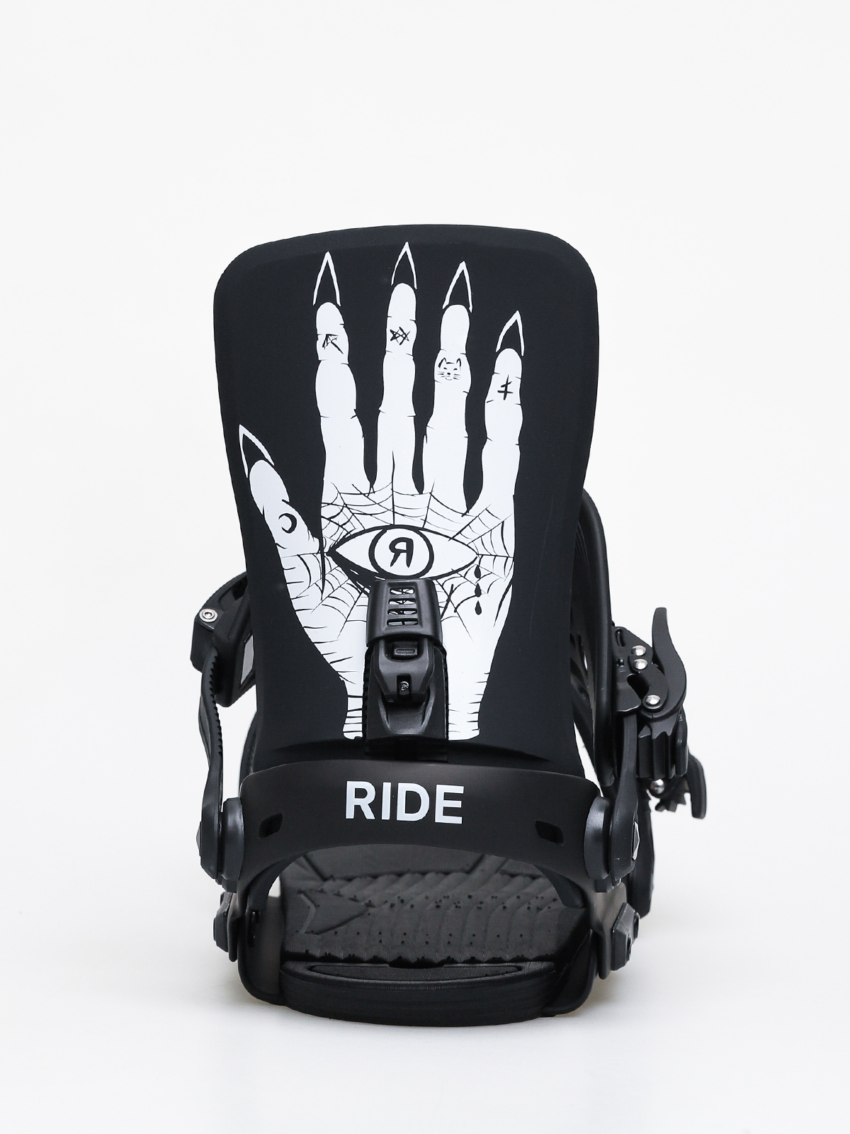 Mens Ride Revolt Snowboard bindings (hands of doom)