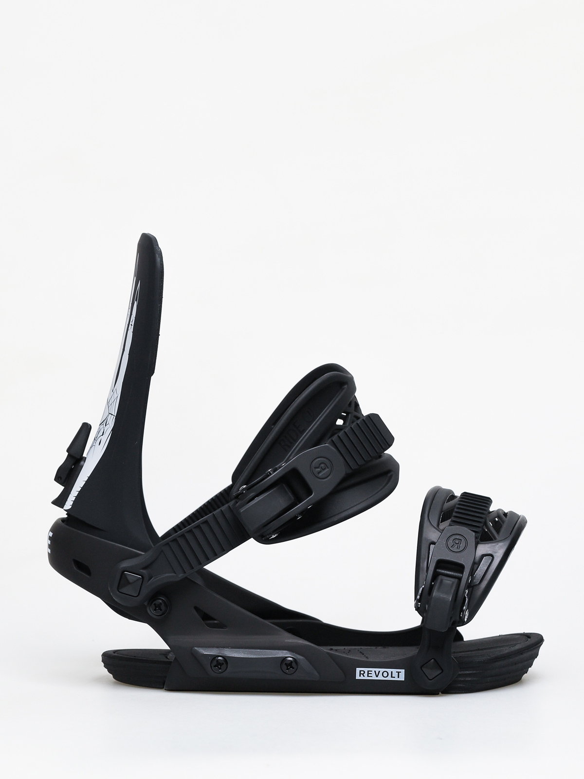 Mens Ride Revolt Snowboard bindings (hands of doom)