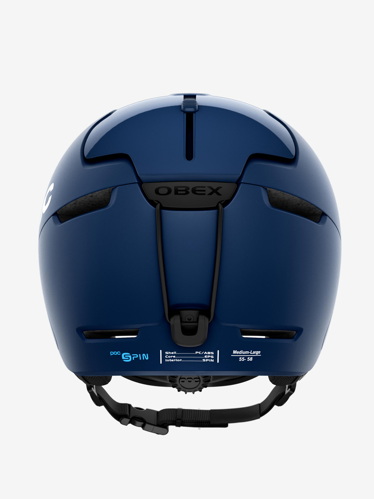 POC Obex Spin Helm (lead blue)