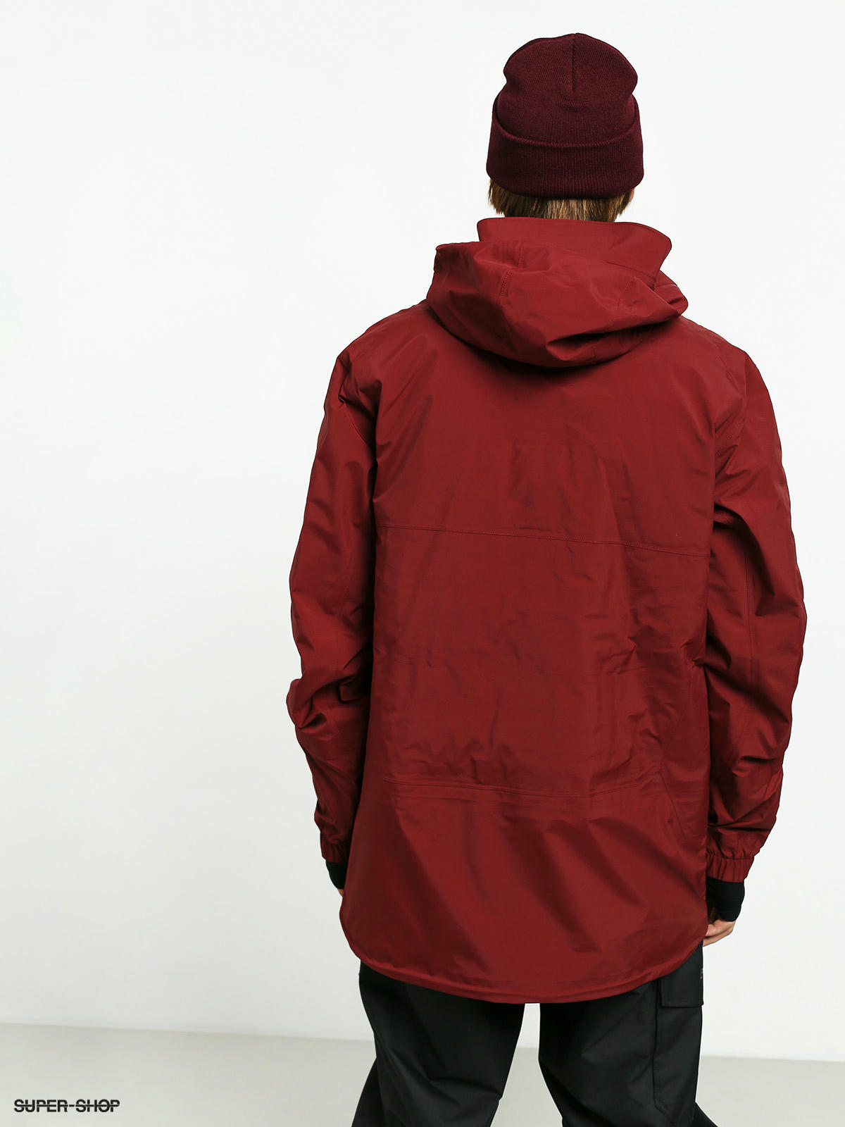 mens maroon snowboard jacket