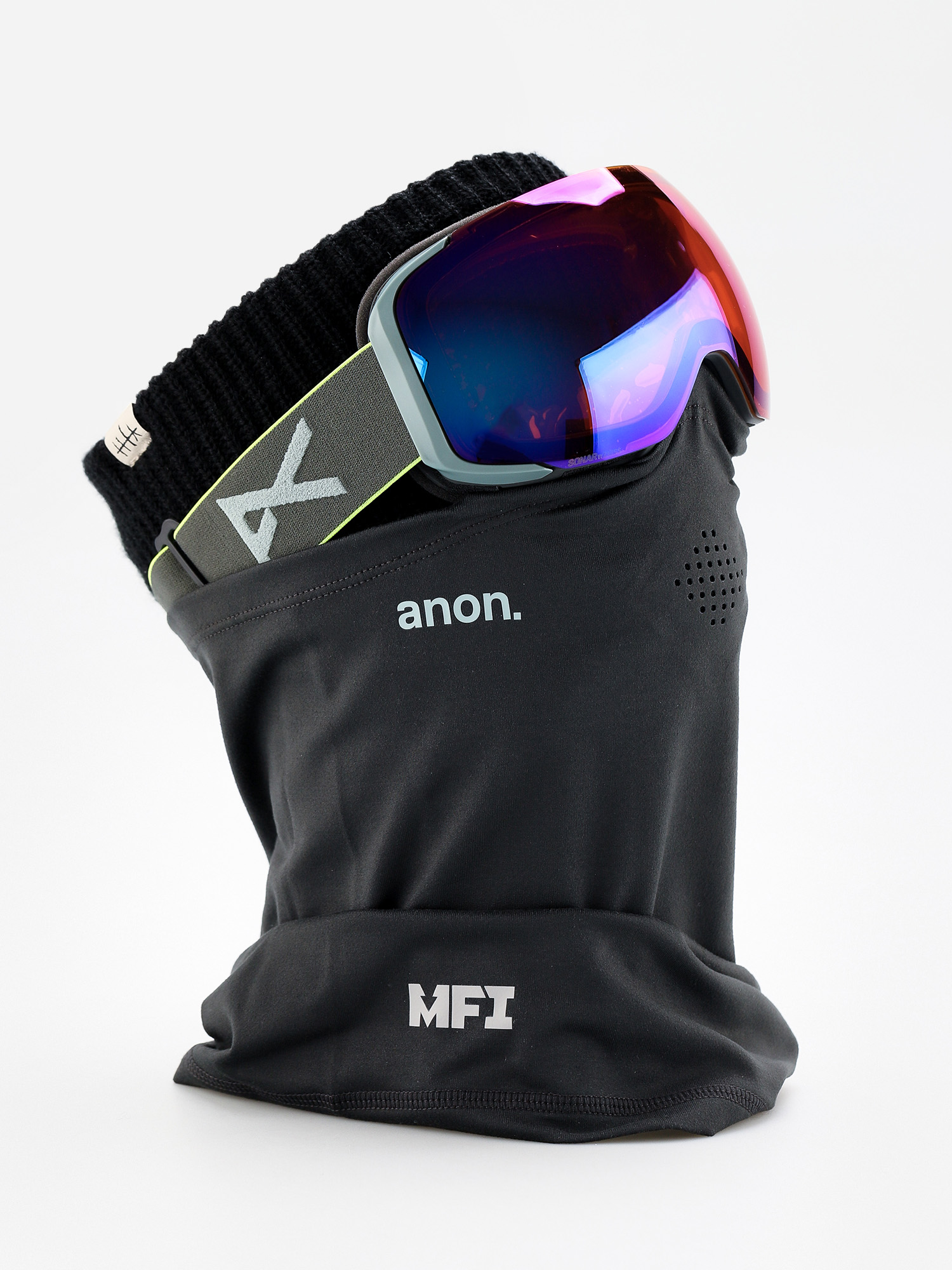 Anon M2 Mfi W Spare Goggles (gray pop/sonar infared blue)