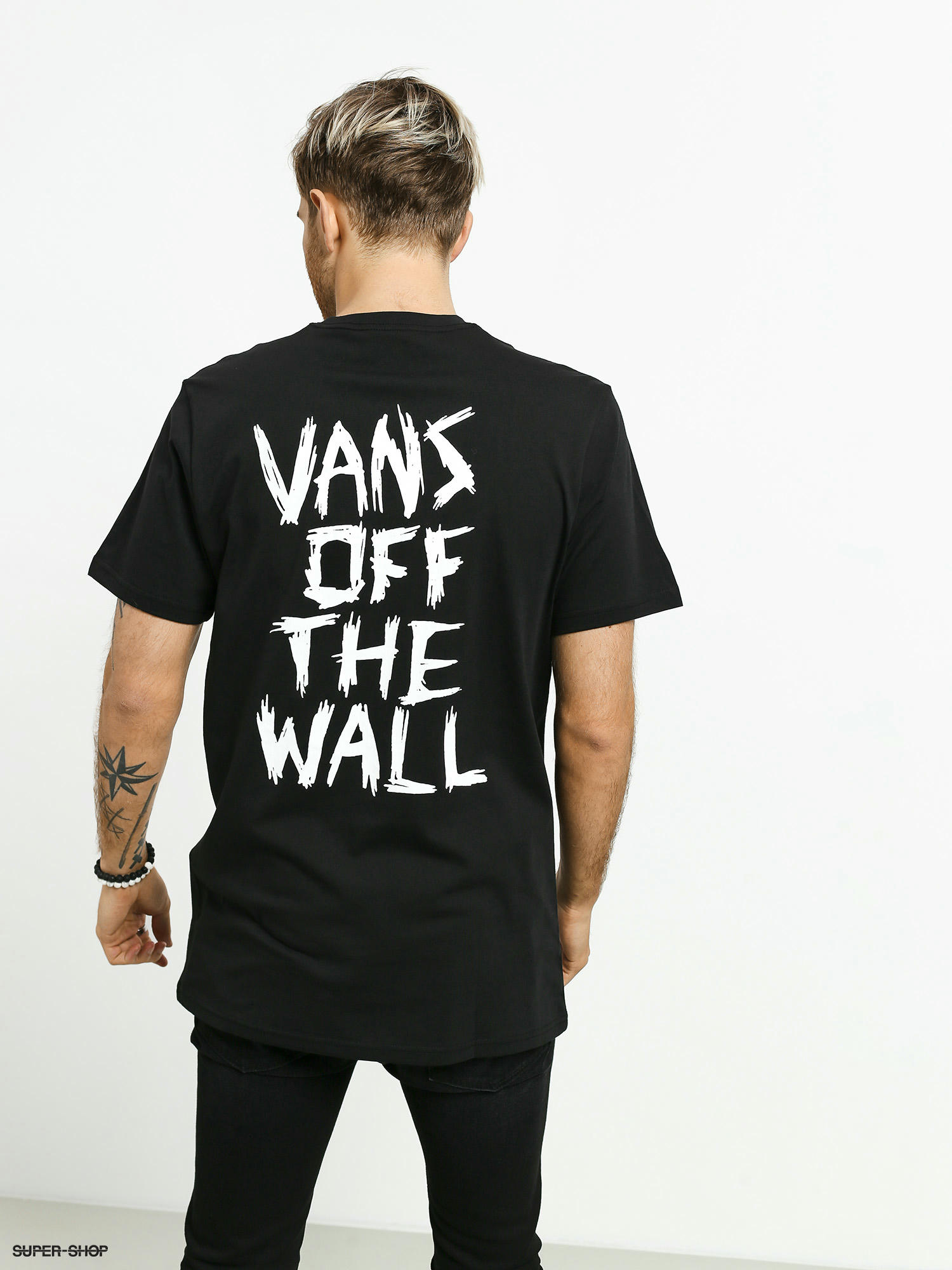 vans scratched t shirt