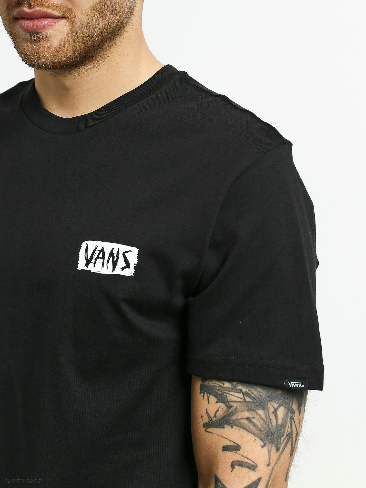 vans scratched t shirt