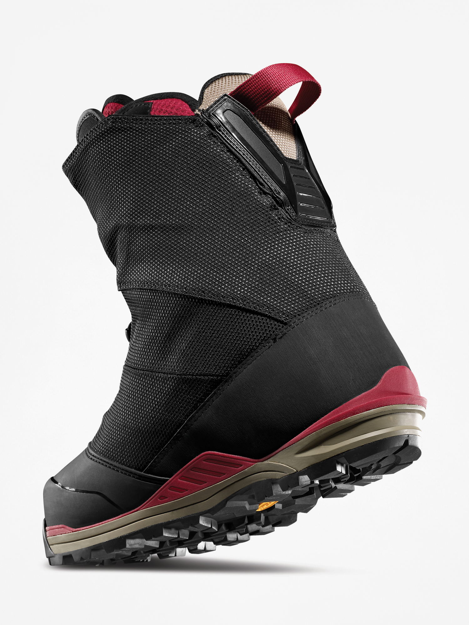 Mens ThirtyTwo Jones Mtb Snowboard boots (black/tan/red)