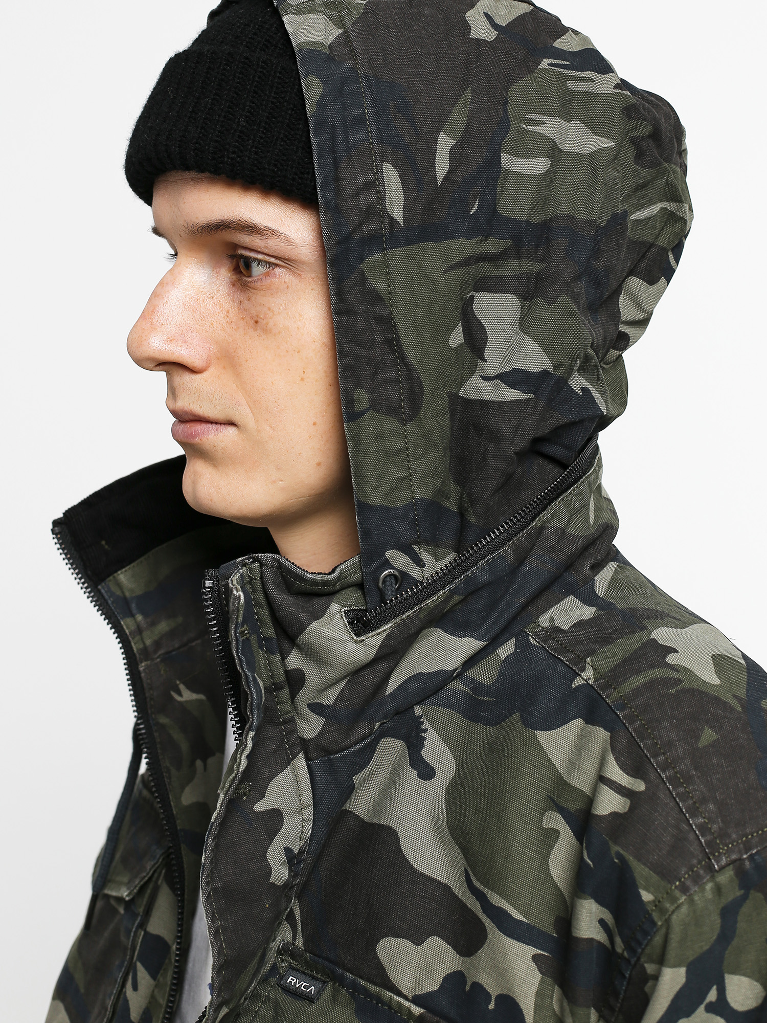 rvca camo jacket