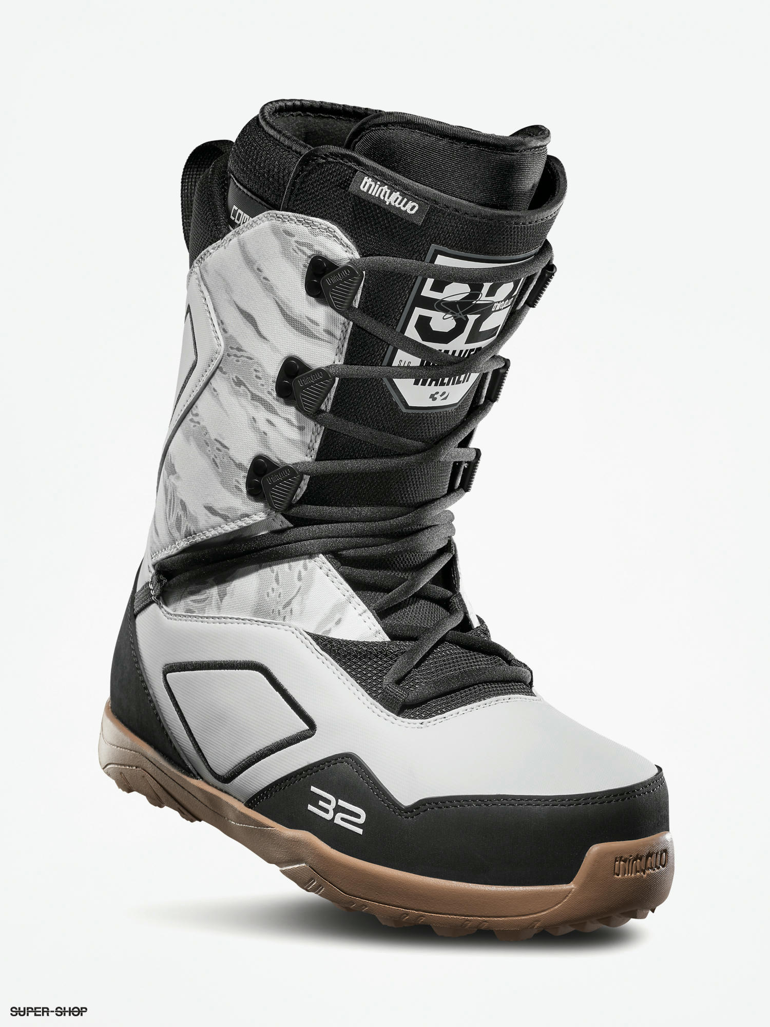 32 snowboard boots white