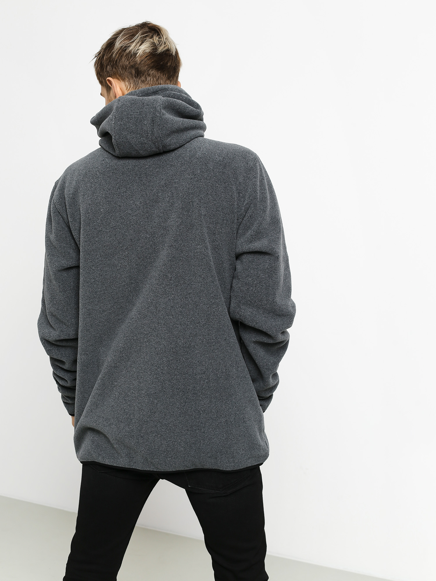 Mens Volcom Polartec Fleece HD Hoodie (hgr)