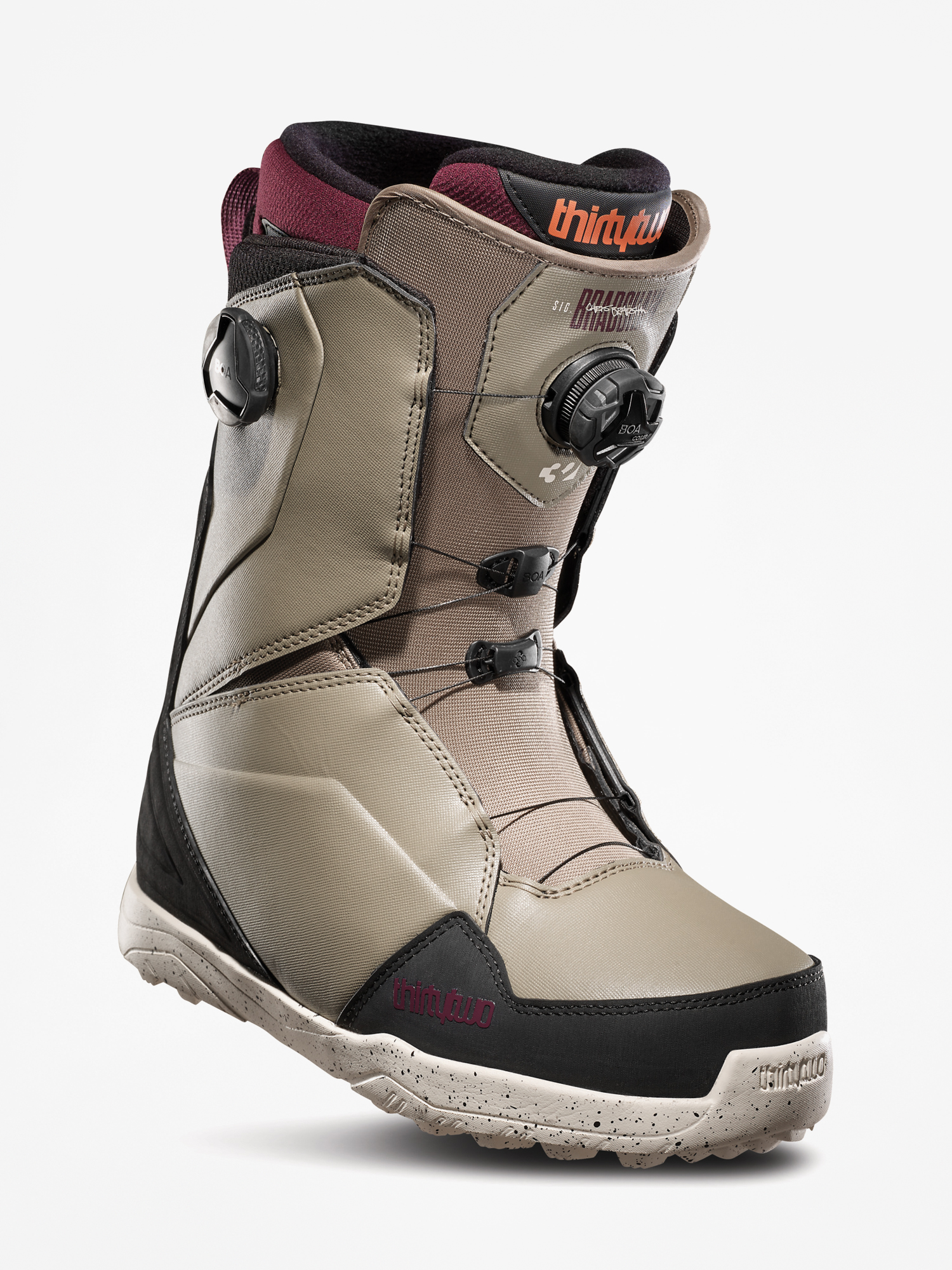 ThirtyTwo Lashed Double Boa Bradshaw Snowboard boots beige
