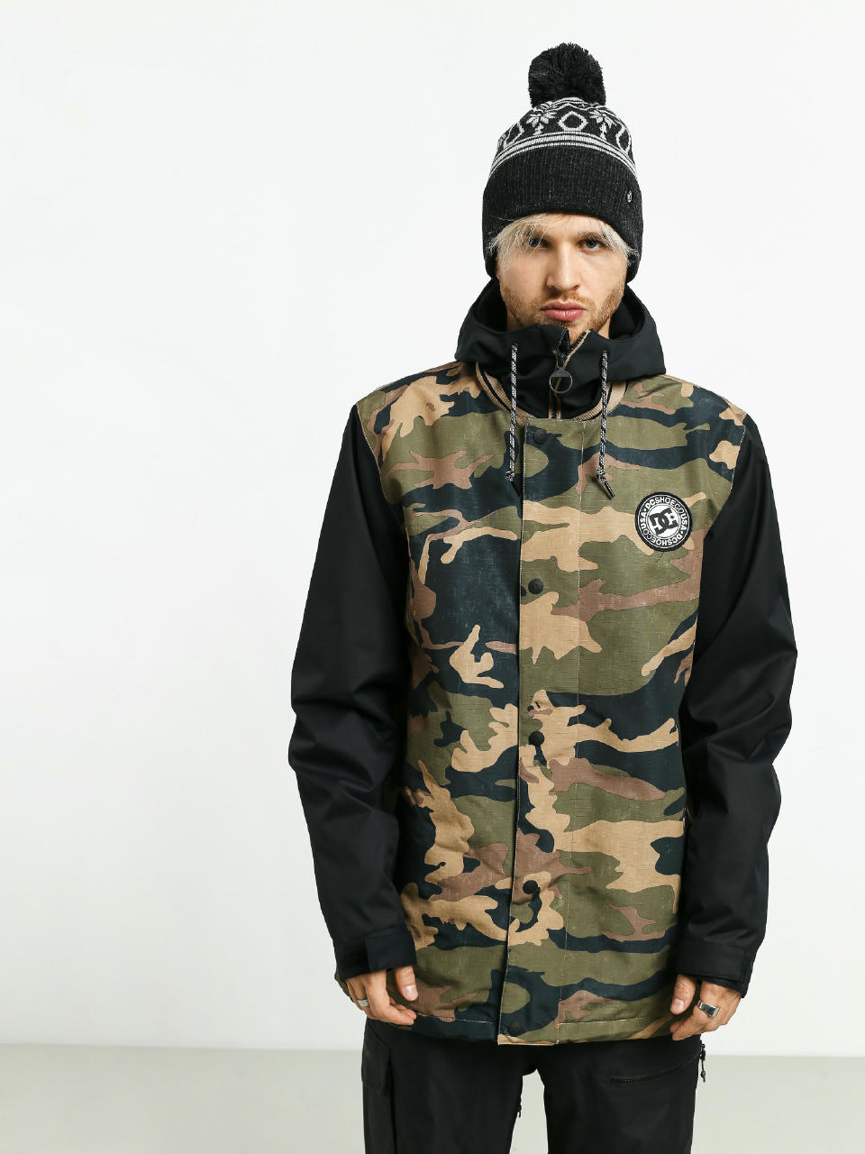 Mens DC Dcla Snowboard jacket (mns vintage camo)