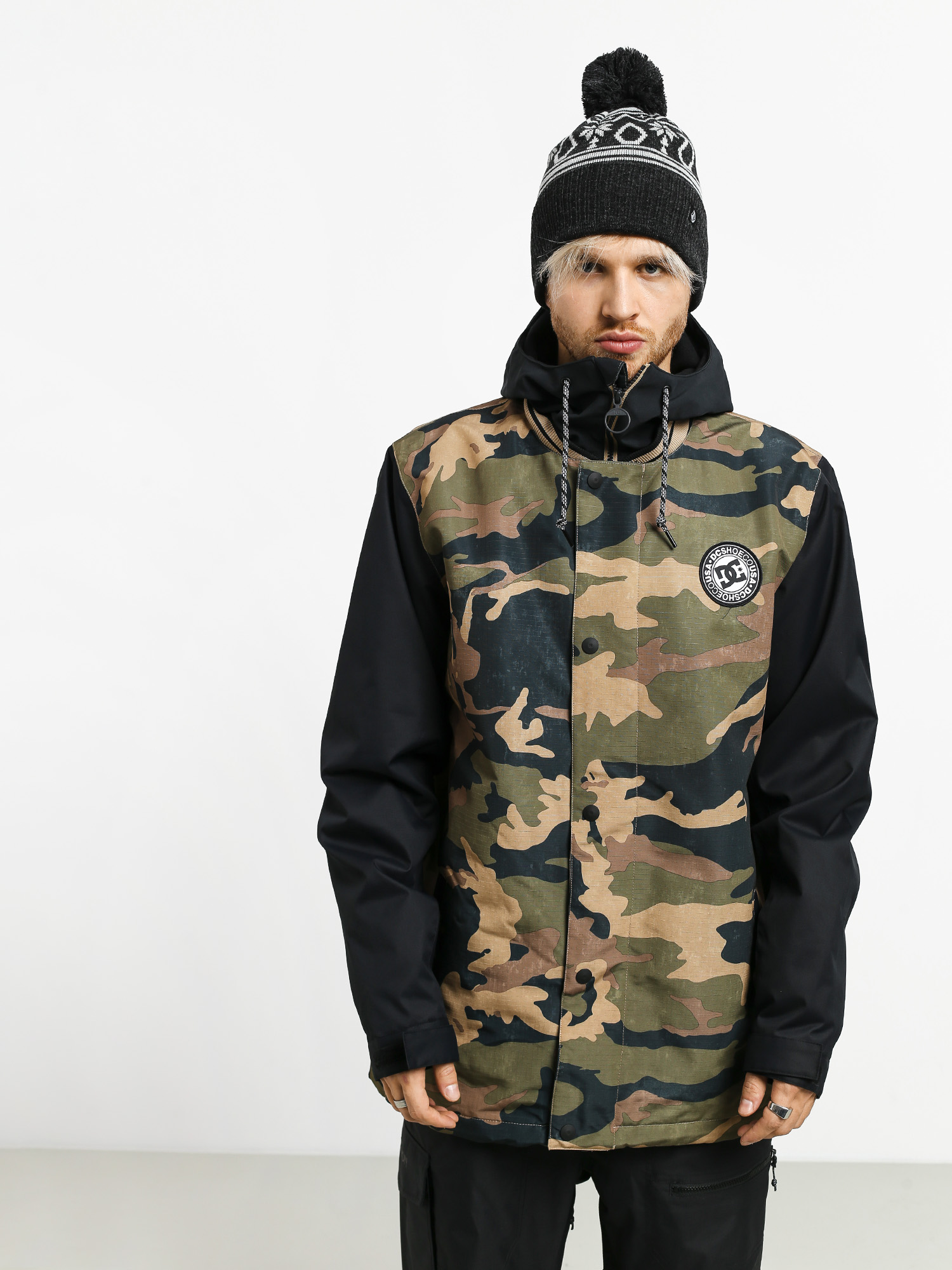 Mens DC Dcla Snowboard jacket (mns vintage camo)