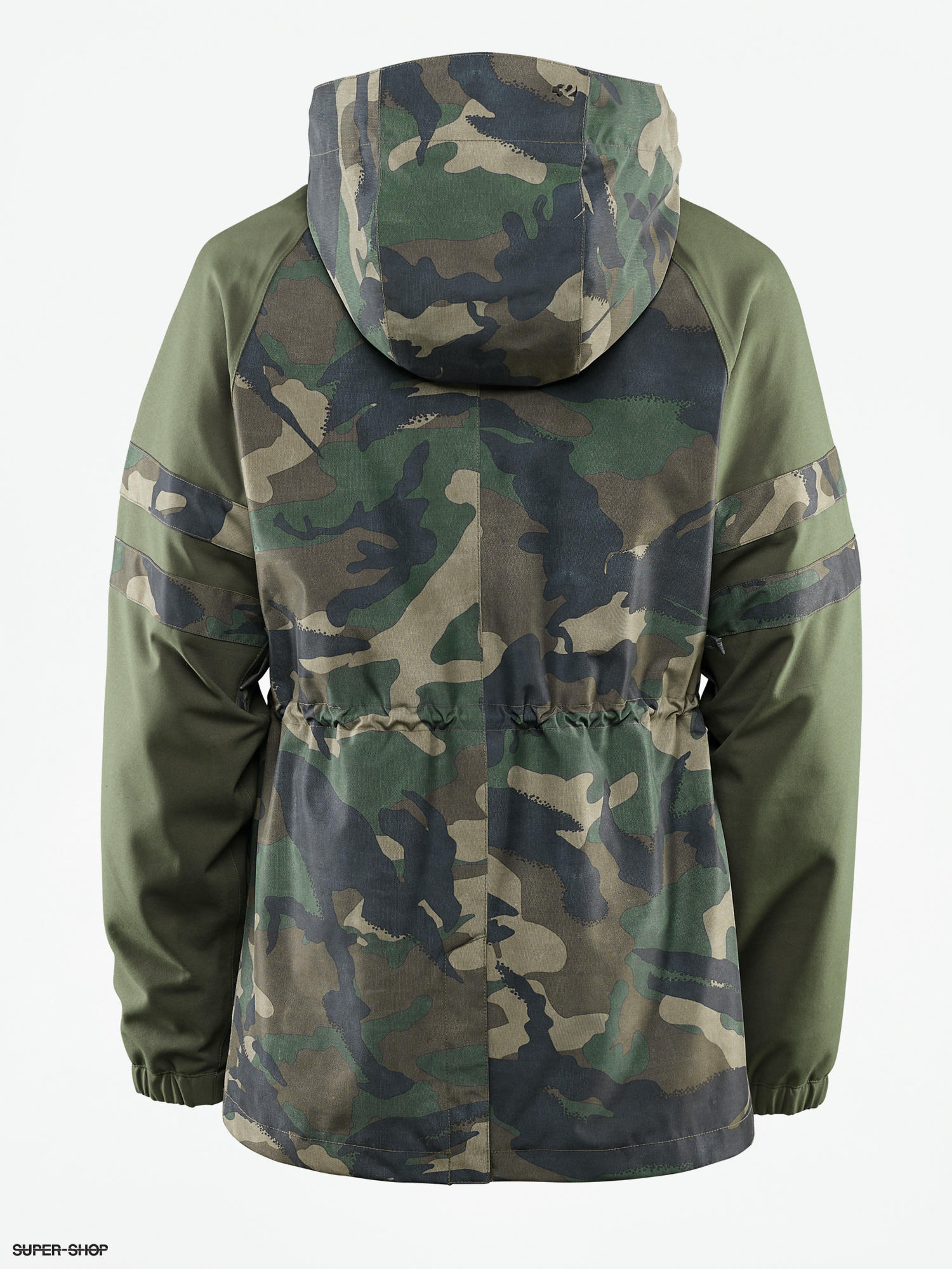 Women's camo sale snowboarding jacket