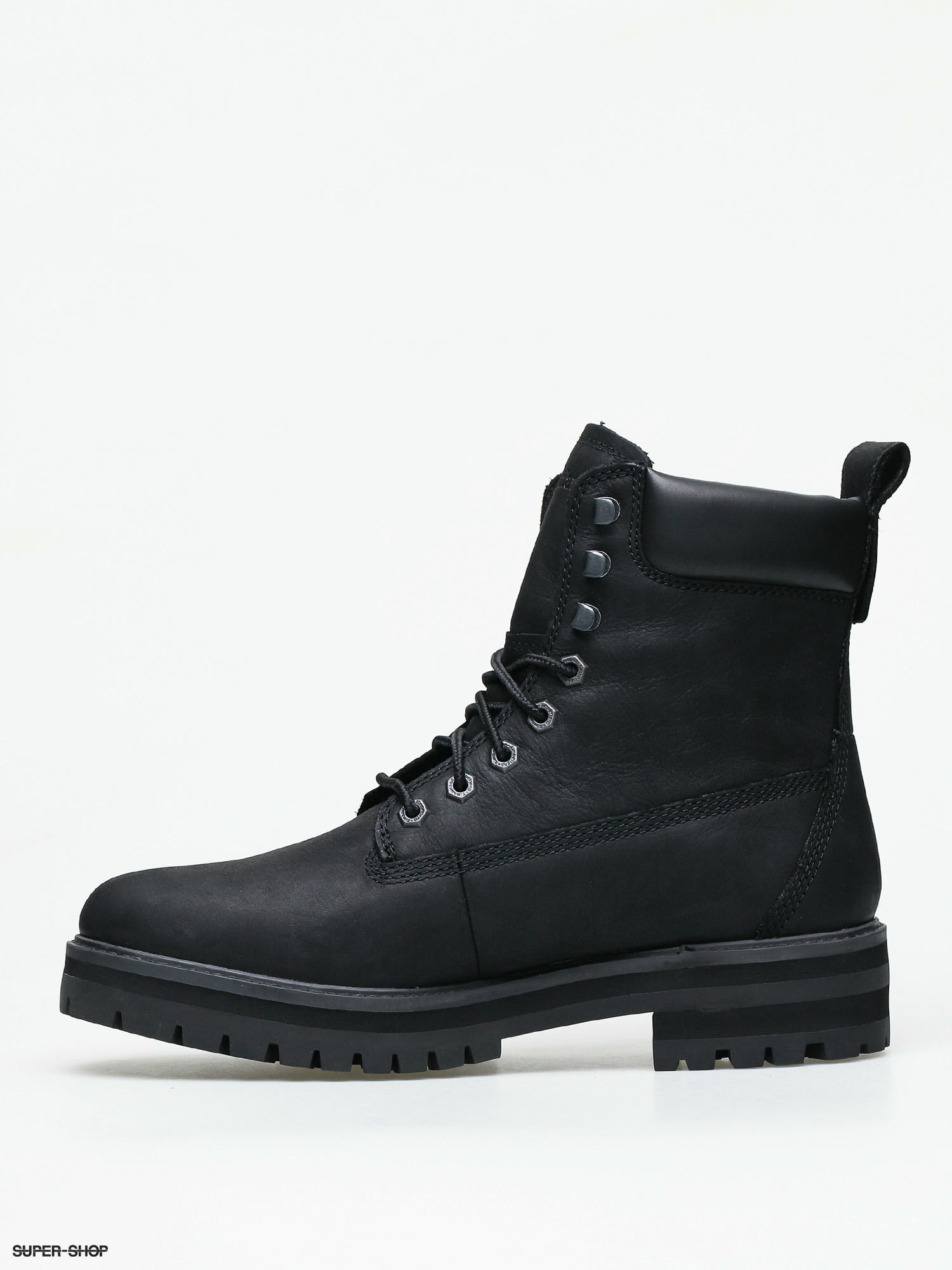 timberland full black