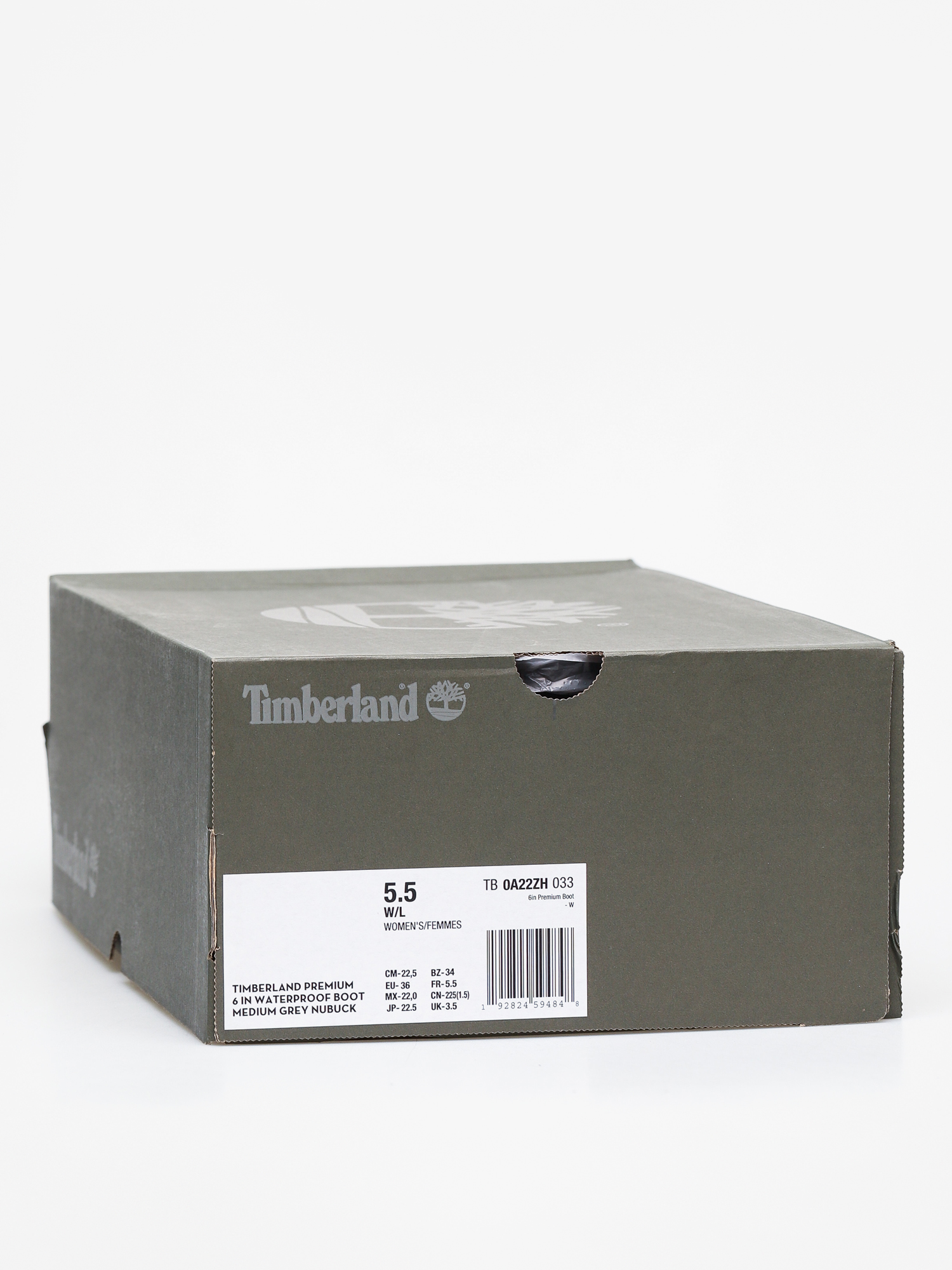 Timberland 6 in Premium Shoes Wmn (medium grey nubuck)