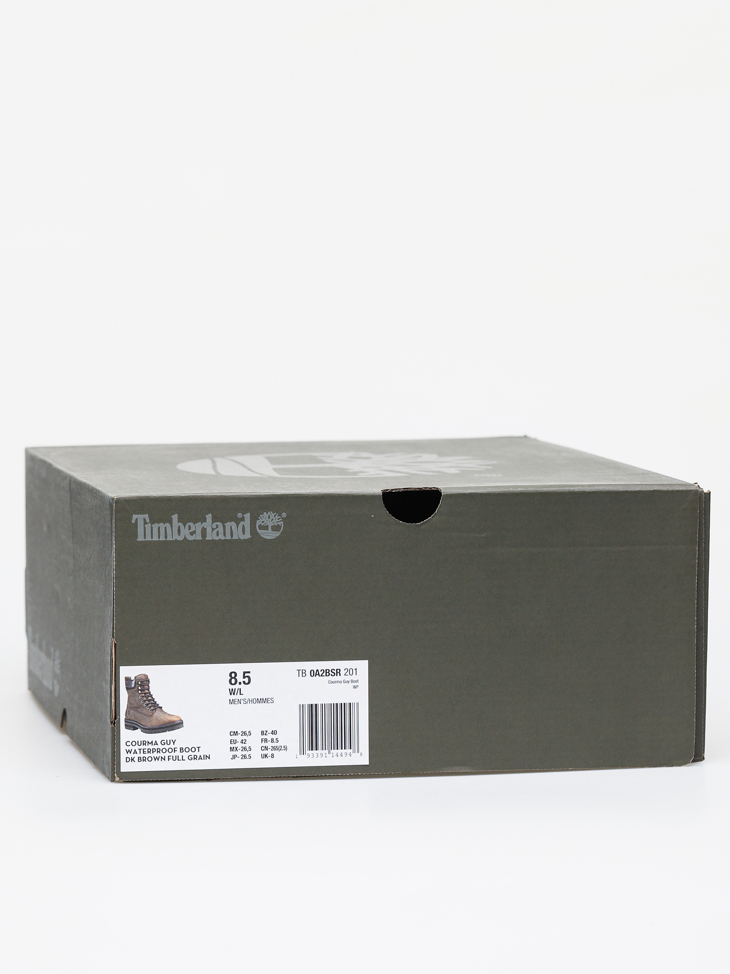 Timberland Courma Guy Winter shoes (dk brown full grain)