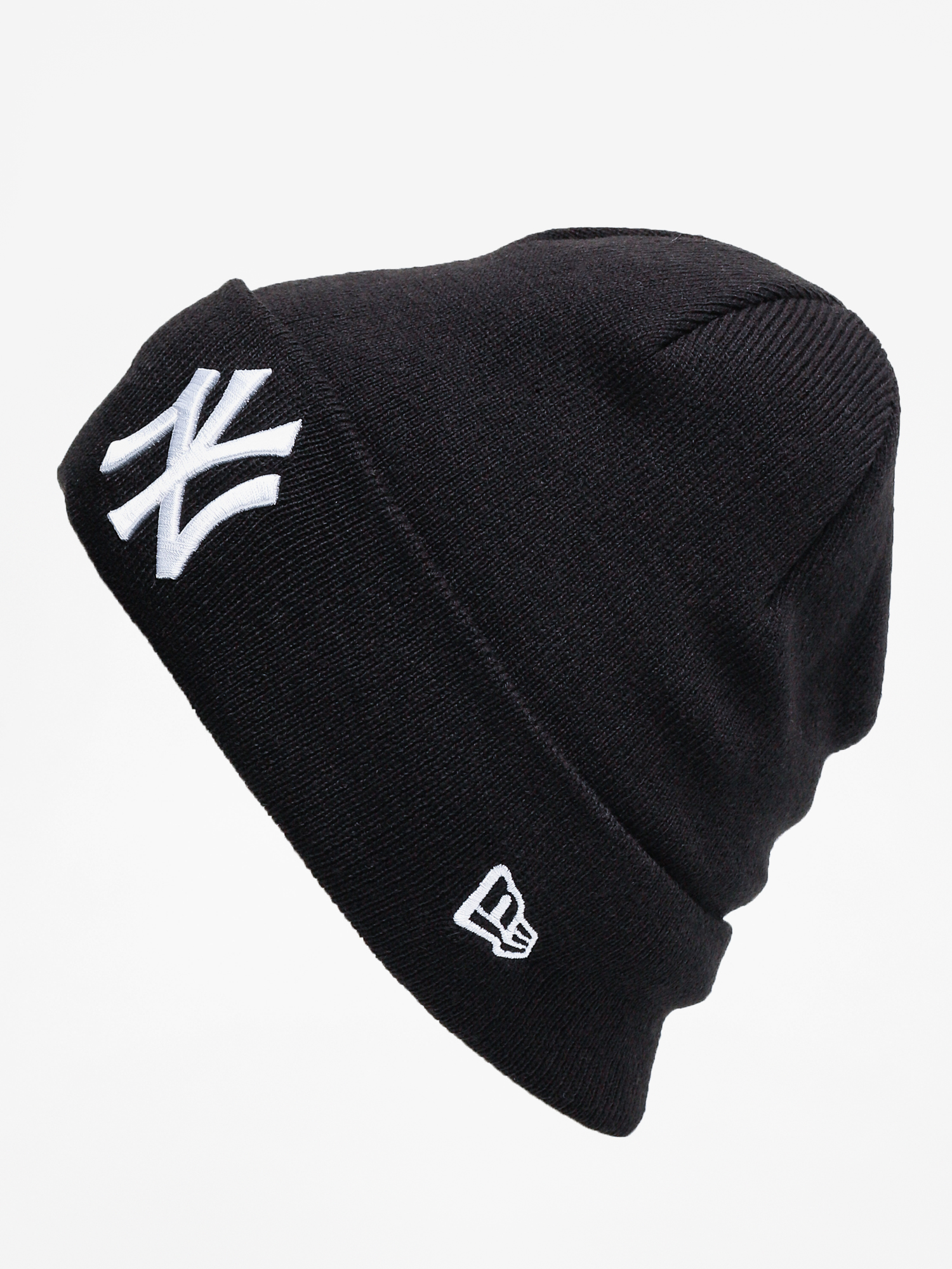 New Era Cuff Knit Nyy Beanie (black)