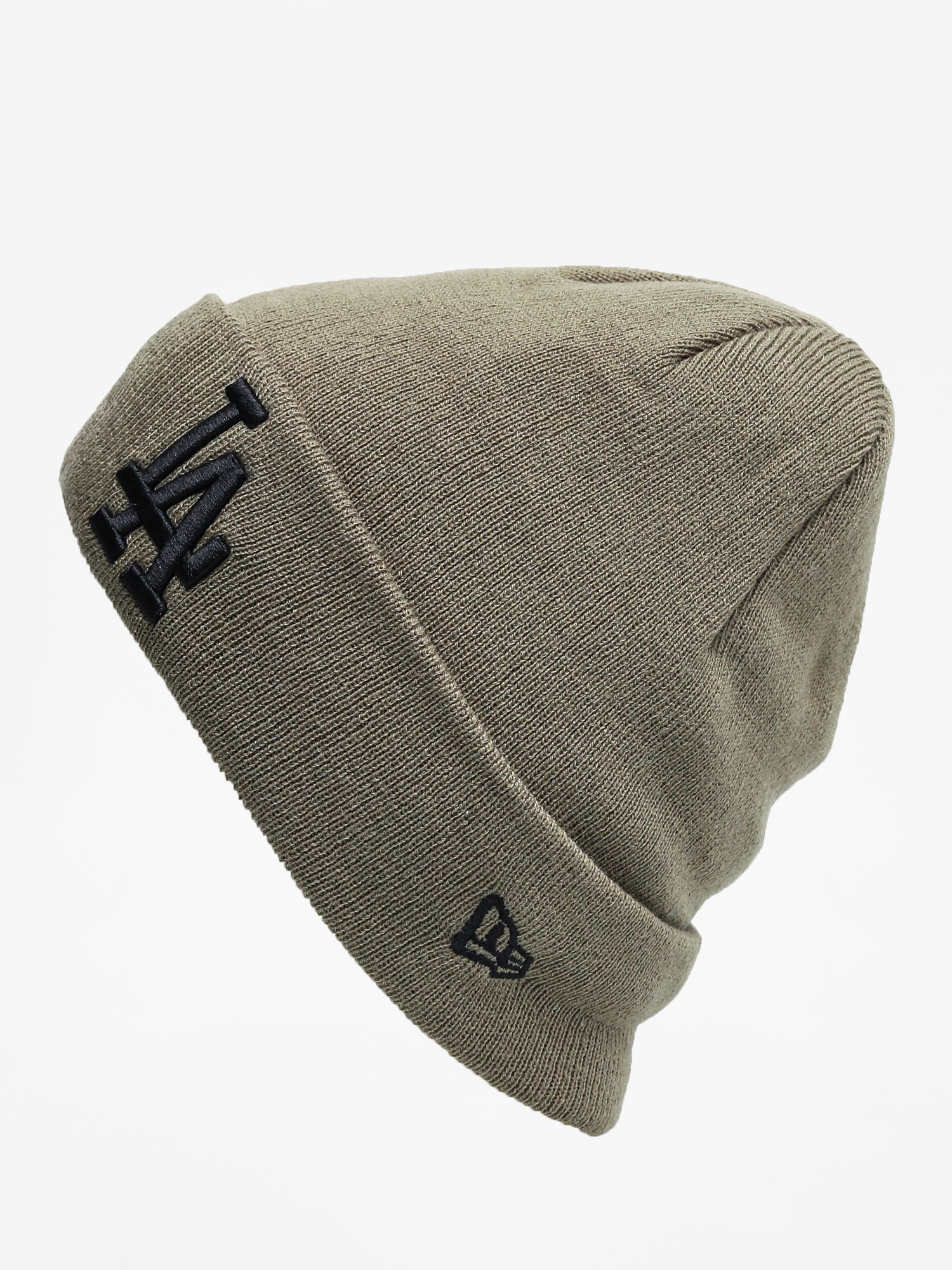 New Era Cuff Knit La Dodgers Beanie (olive)