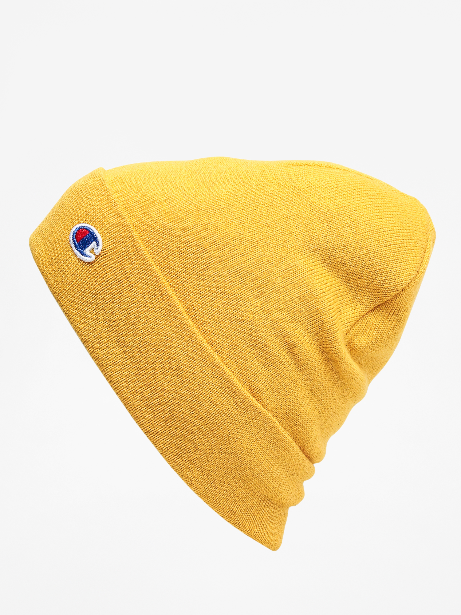 Champion Beanie Cap Small Logo yellow (old) - Technical View