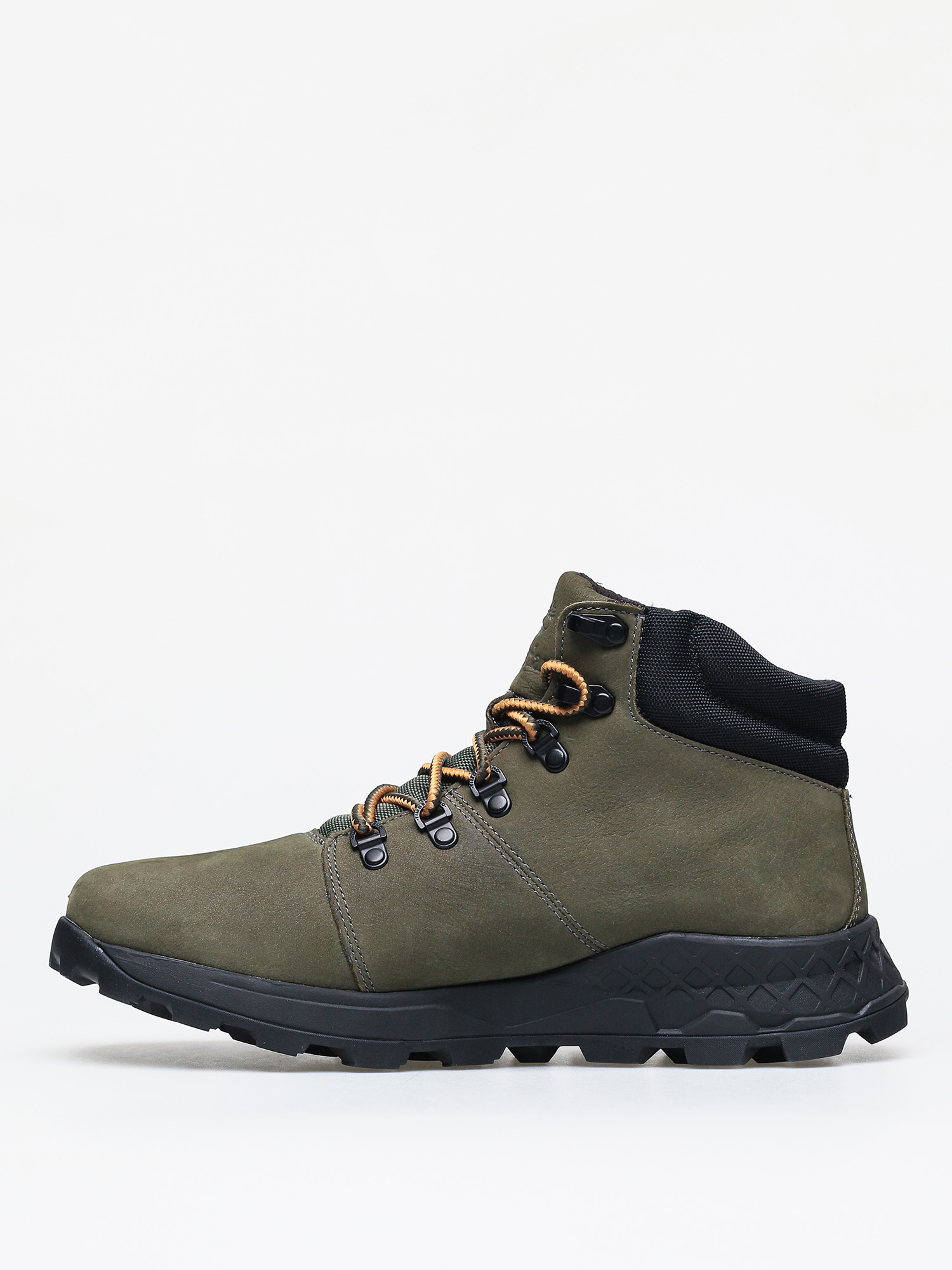 Timberland Brooklyn Hiker Shoes (dark green nubuck)