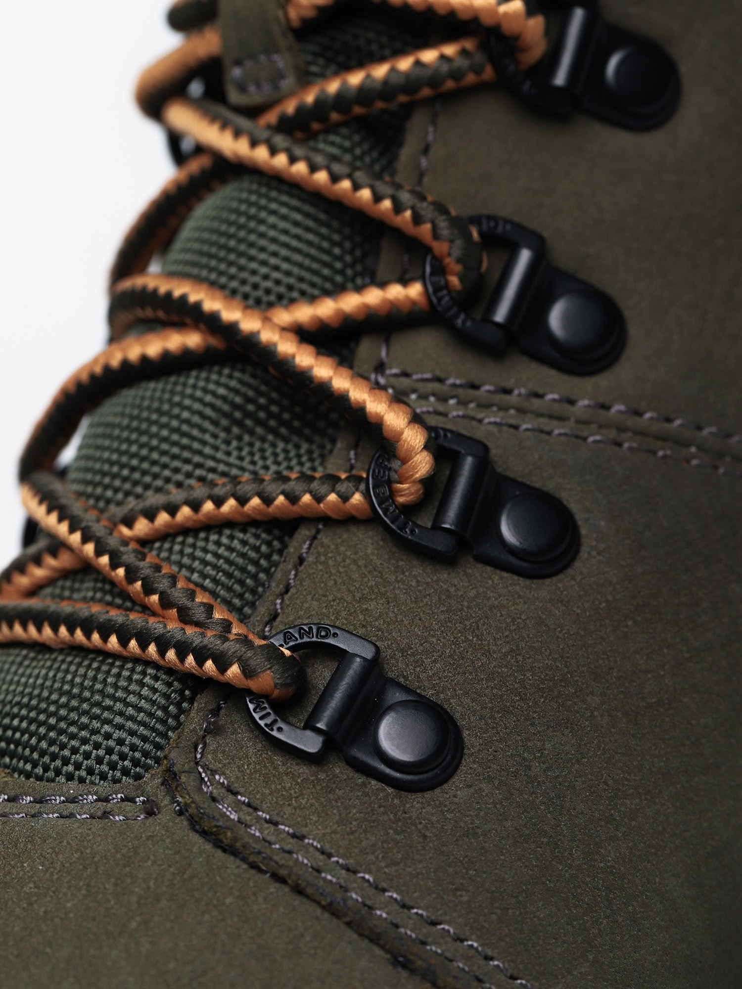 Timberland Brooklyn Hiker Shoes (dark green nubuck)