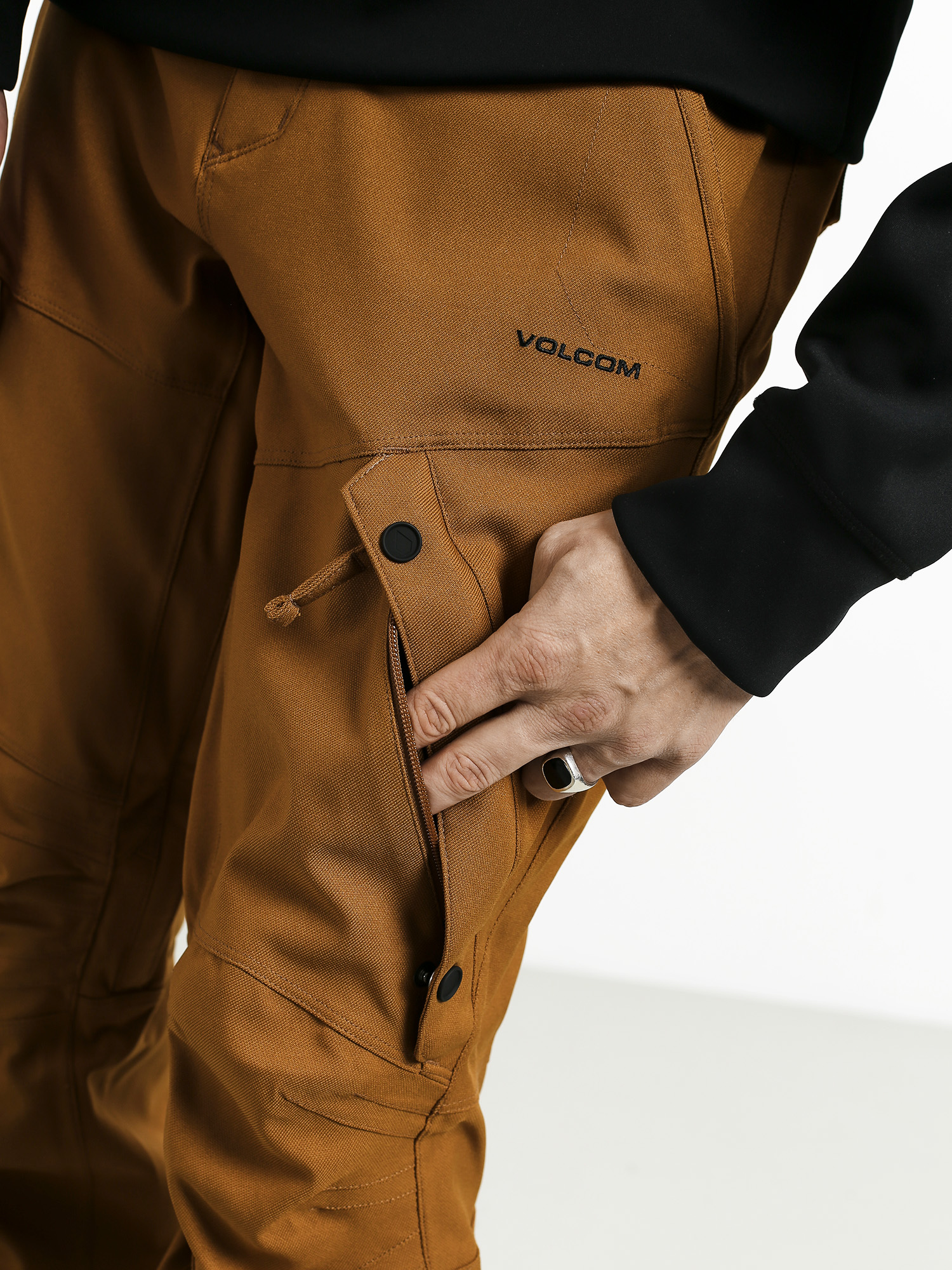 Mens Volcom Articulated Snowboard pants (crl)