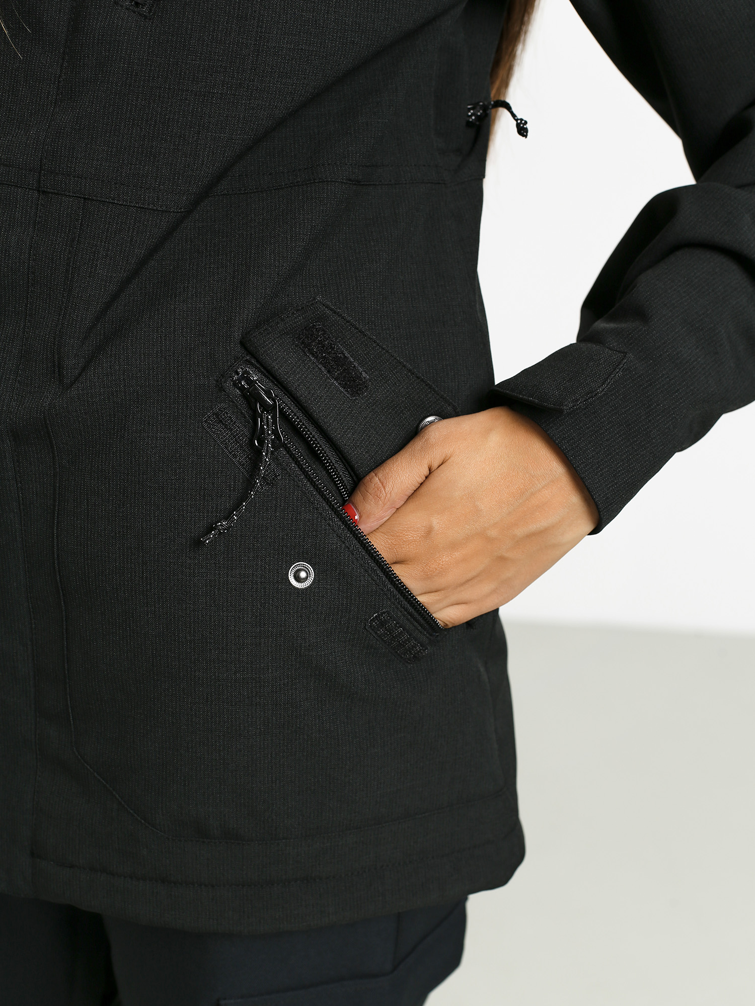 Womens Volcom Ashlar Ins Snowboard jacket (blk)