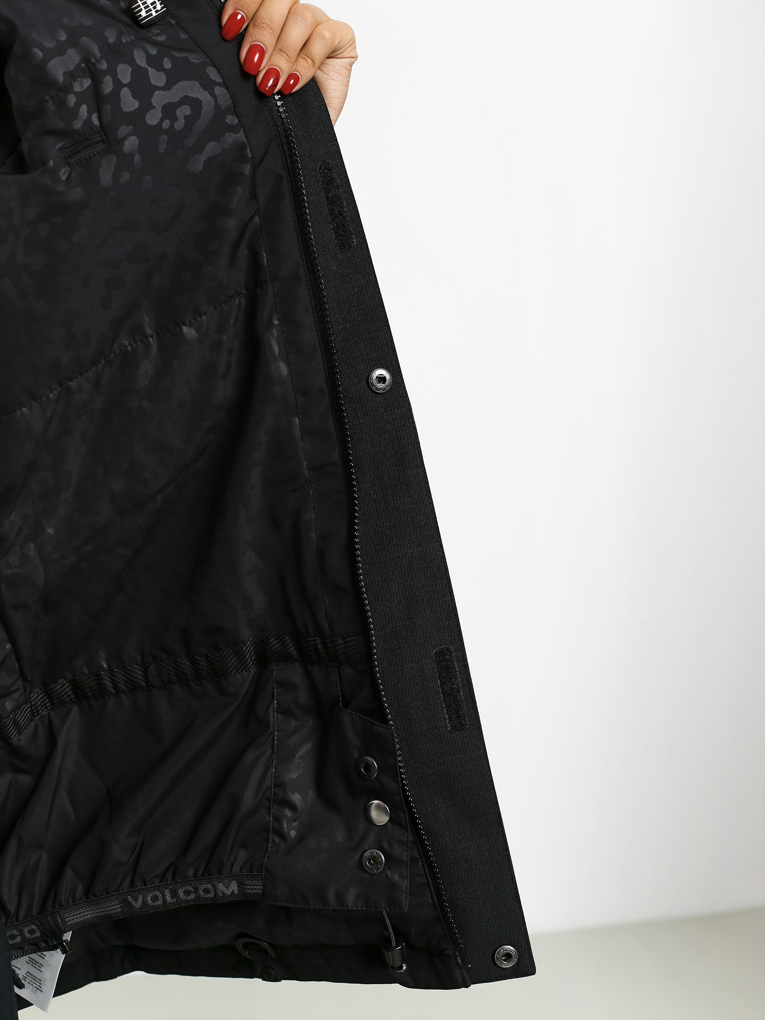 Womens Volcom Ashlar Ins Snowboard jacket (blk)