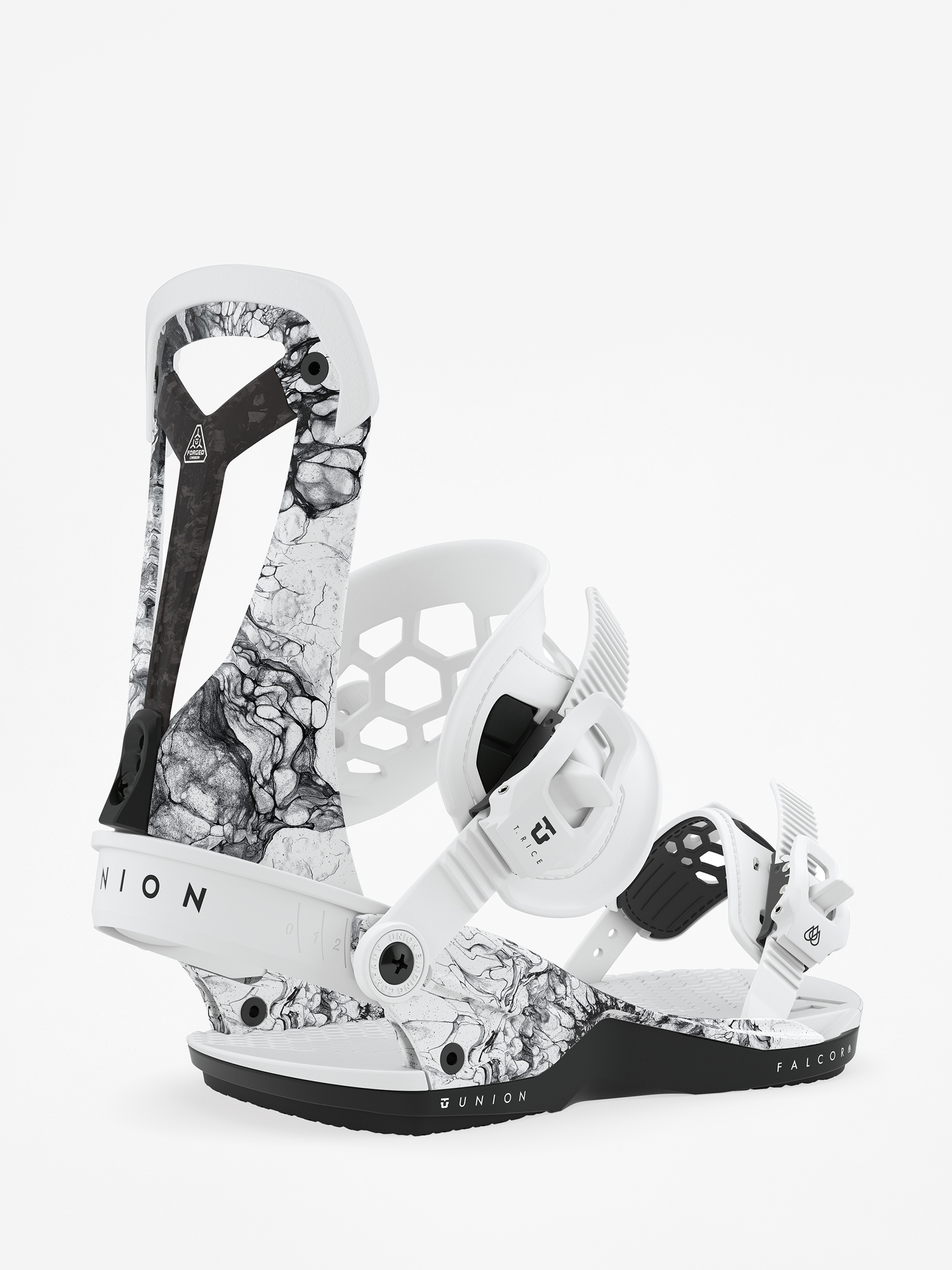 Mens Union Falcor Snowboard bindings (white)