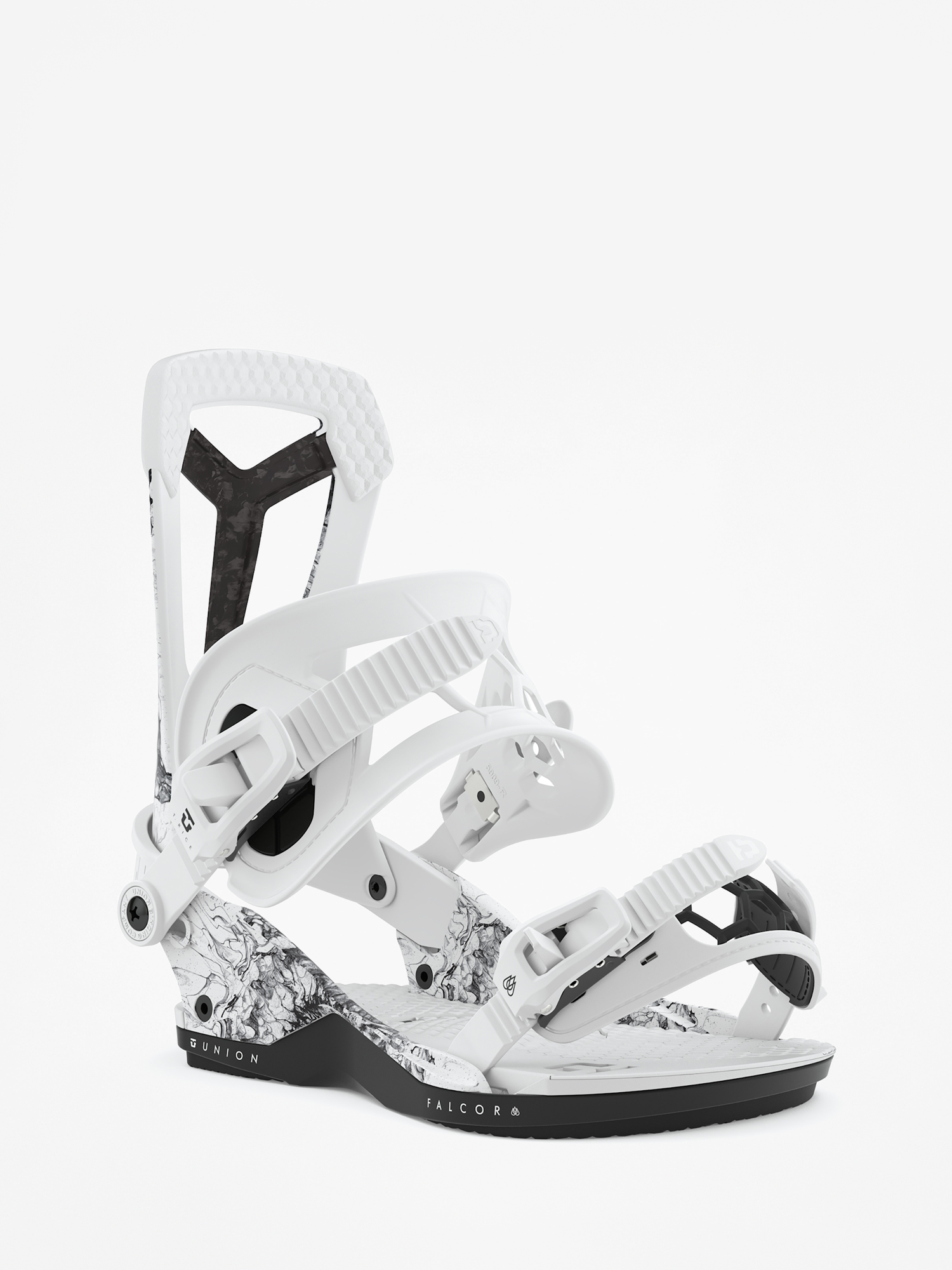 Mens Union Falcor Snowboard bindings (white)