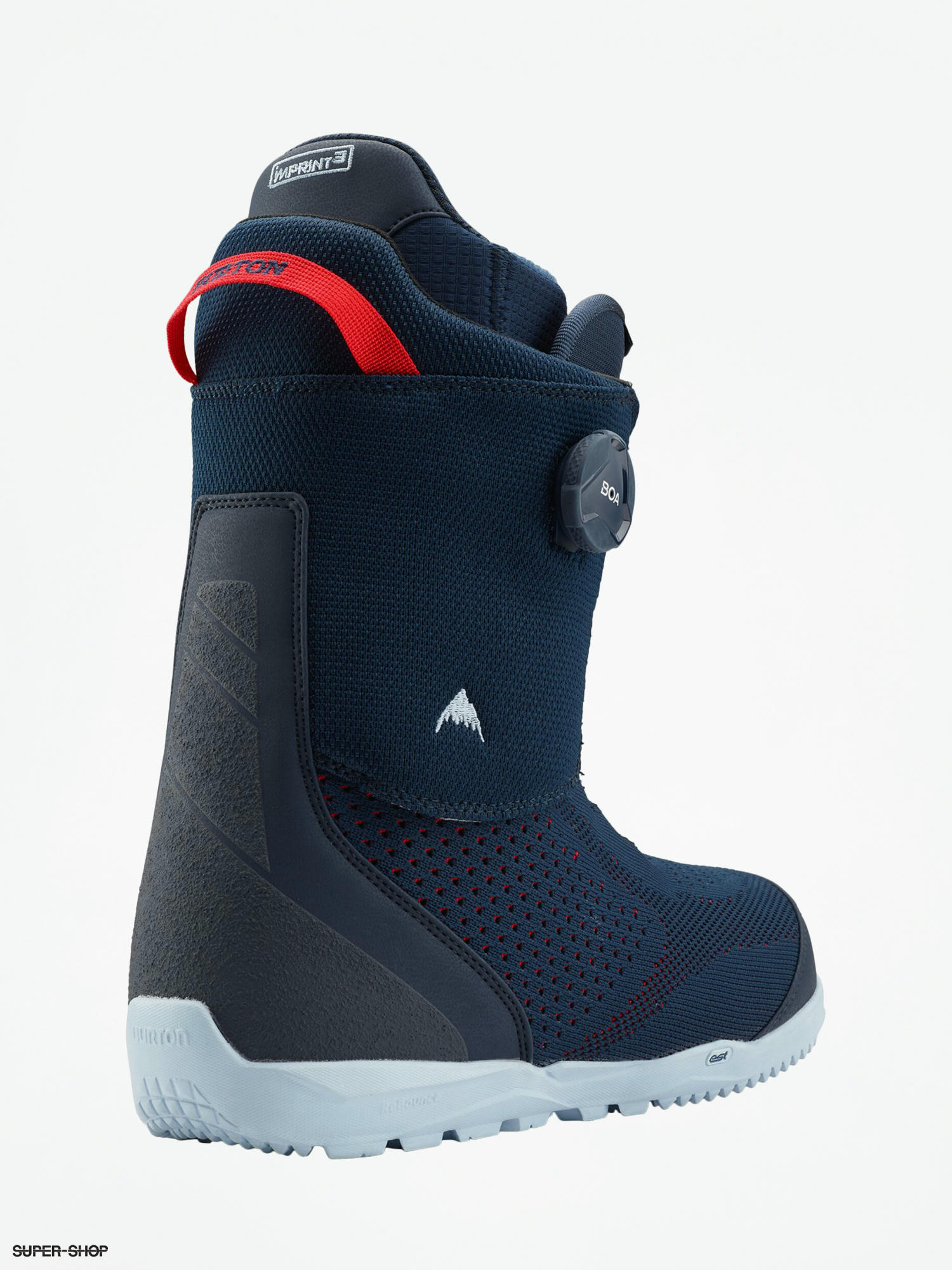 Burton Swath Boa Snowboard boots (blue/red)