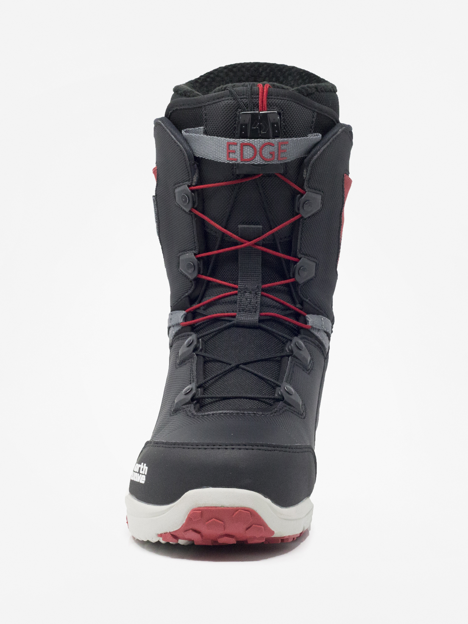 【ロイ】NORTHWAVE　EDGE　27cm Northwave Edge Sl Snowboard boots - black (black/red)