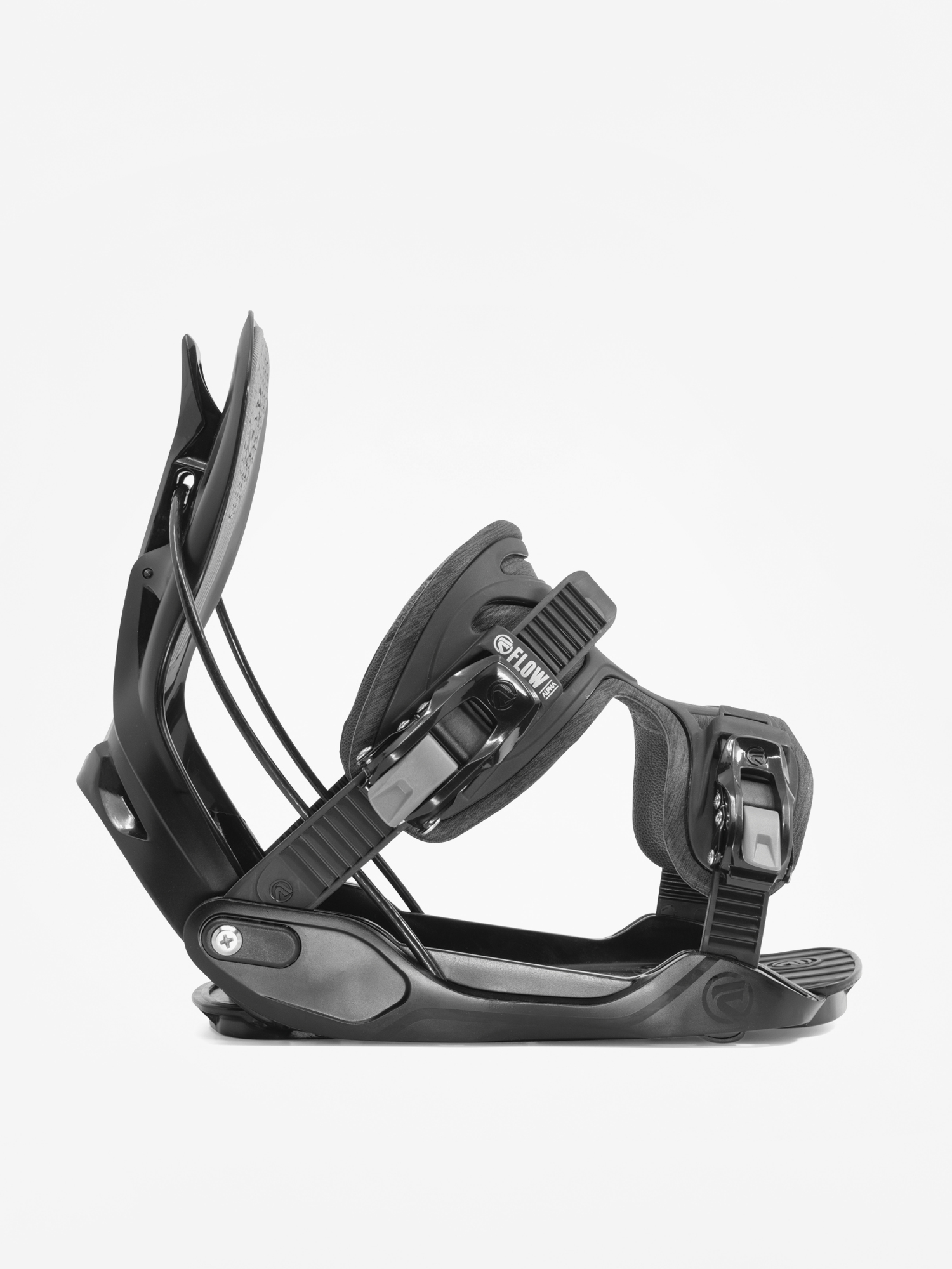 Mens Flow Alpha Snowboard bindings (black)