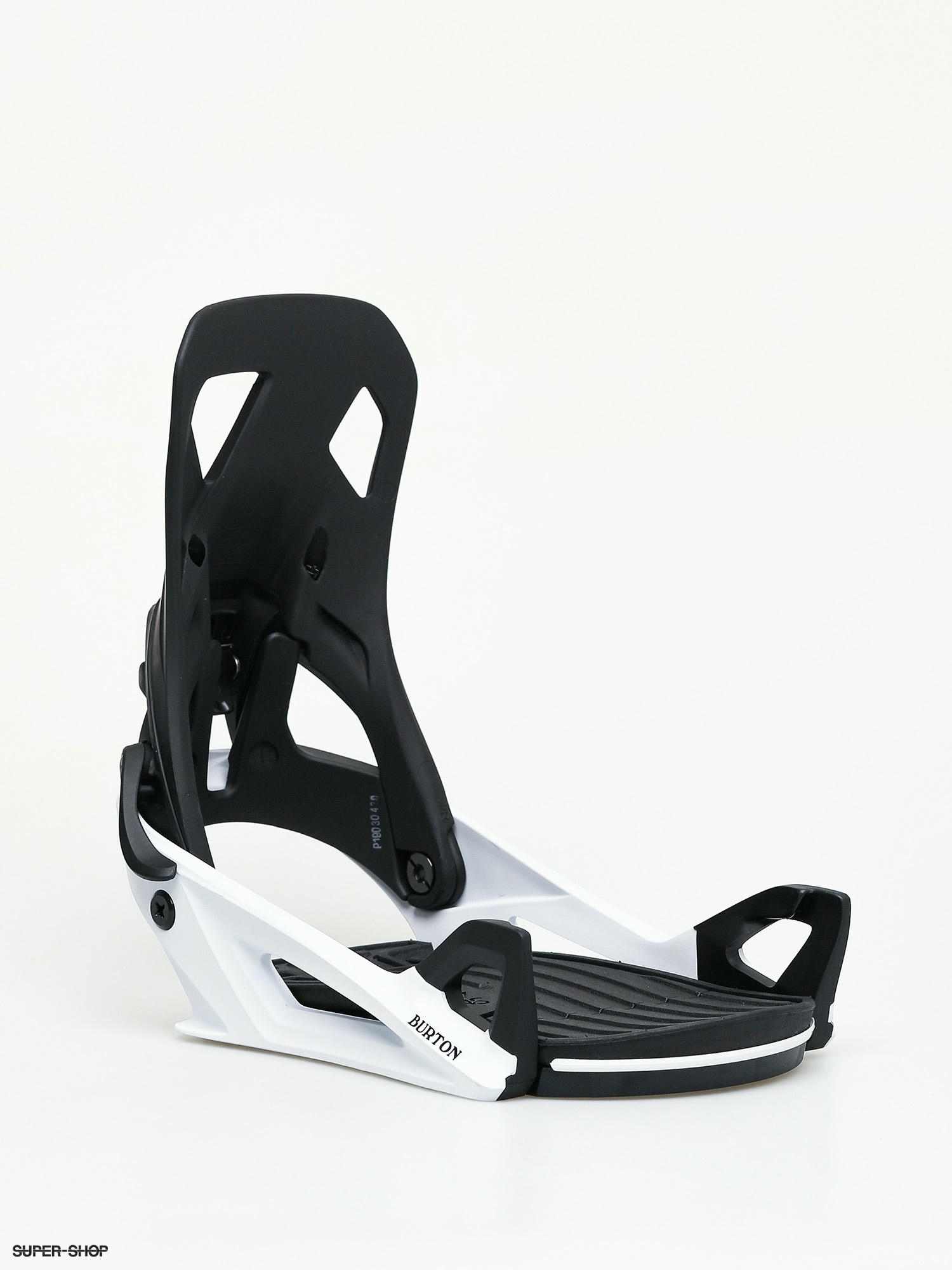 burton step on bindings white