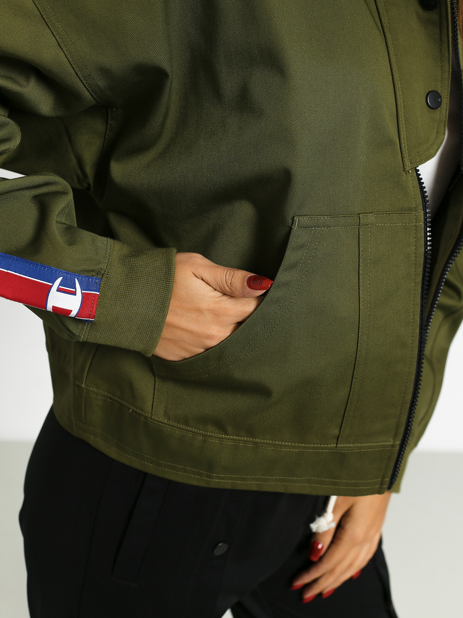 Champion Diagonal Jacket Wmn (cpo)