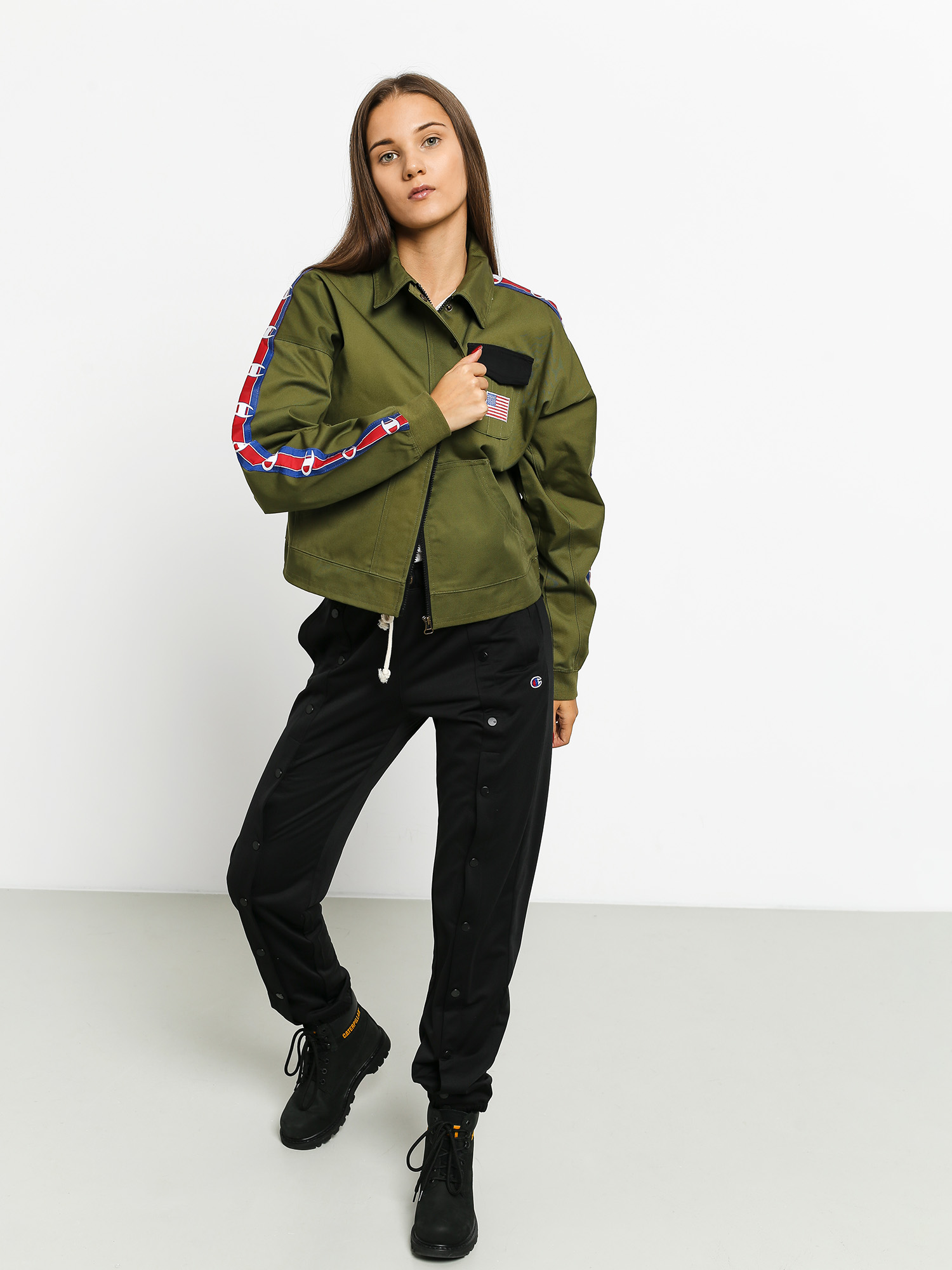 Champion Diagonal Jacket Wmn (cpo)