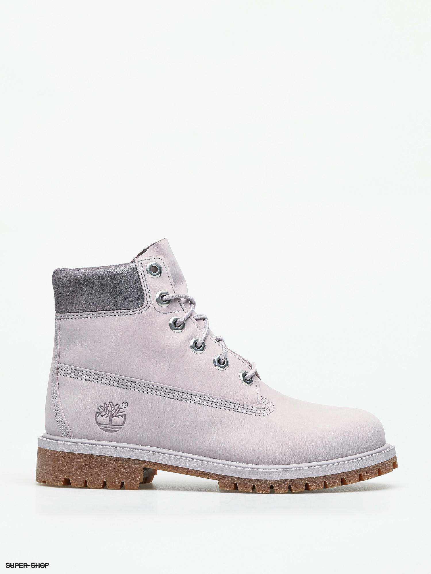 Pale grey clearance timberland boots