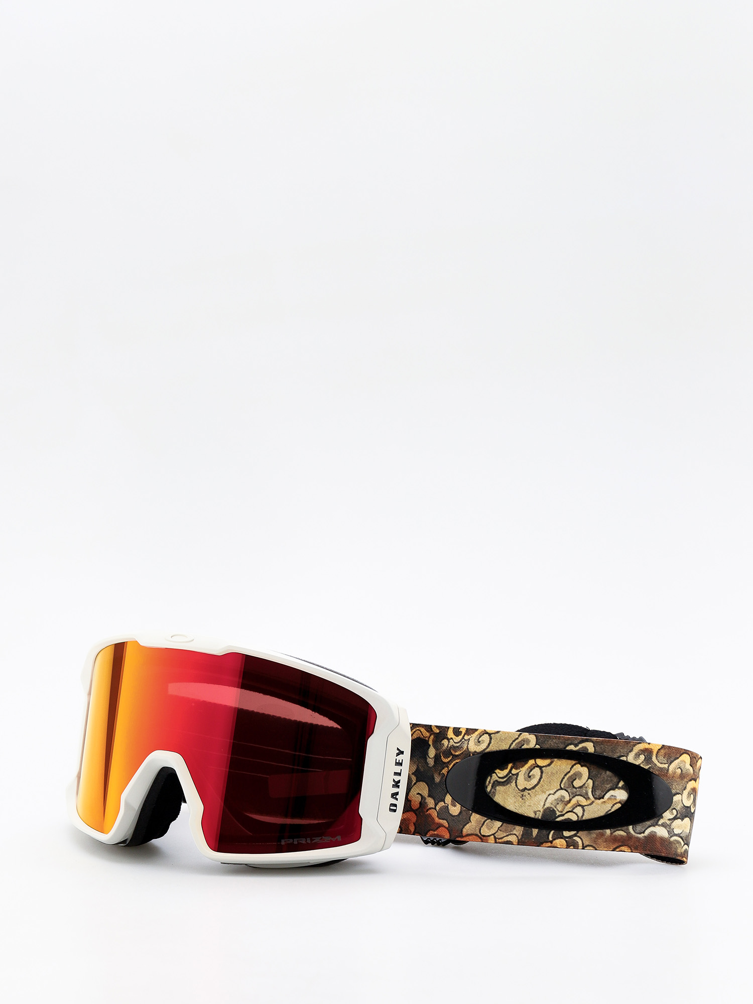 Oakley Line Miner Goggles (red/prizm snow torch iridium)