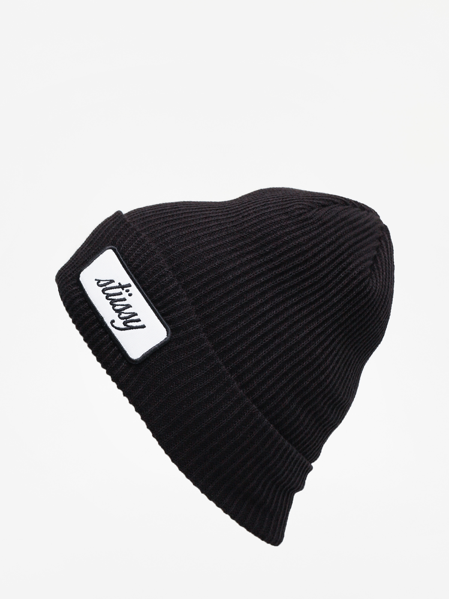 Stussy Patch Cuff Beanie (black)