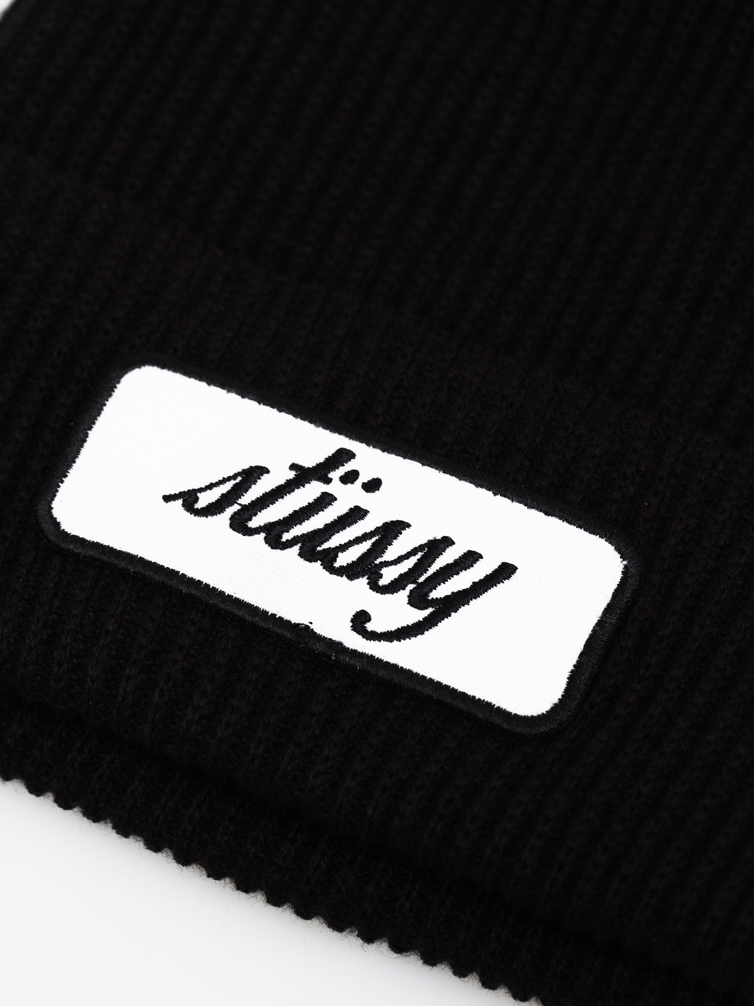 Stussy Patch Cuff Beanie (black)