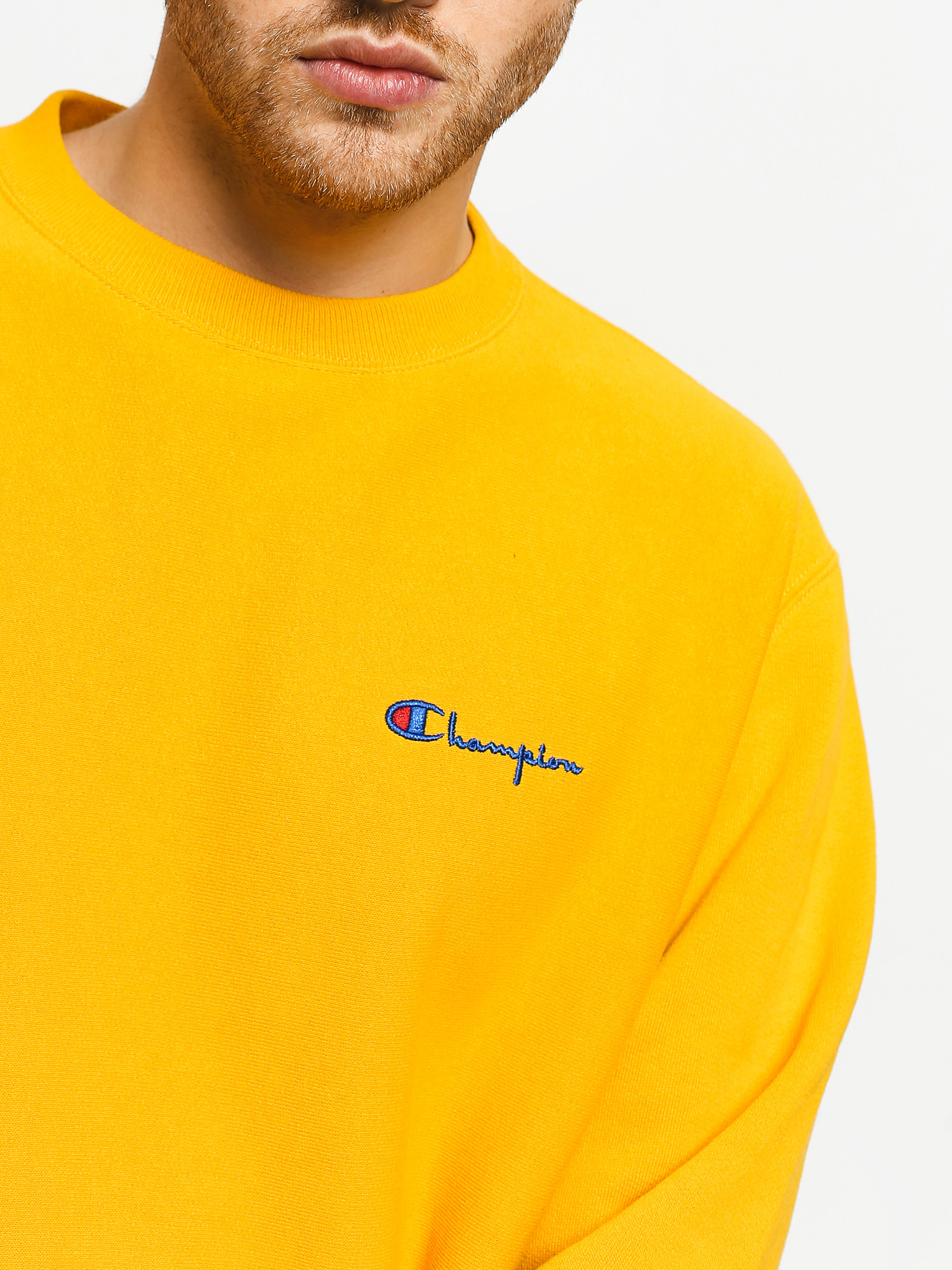 Champion Reverse Weave Crewneck Left Chest Logo Sweatshirt (old)