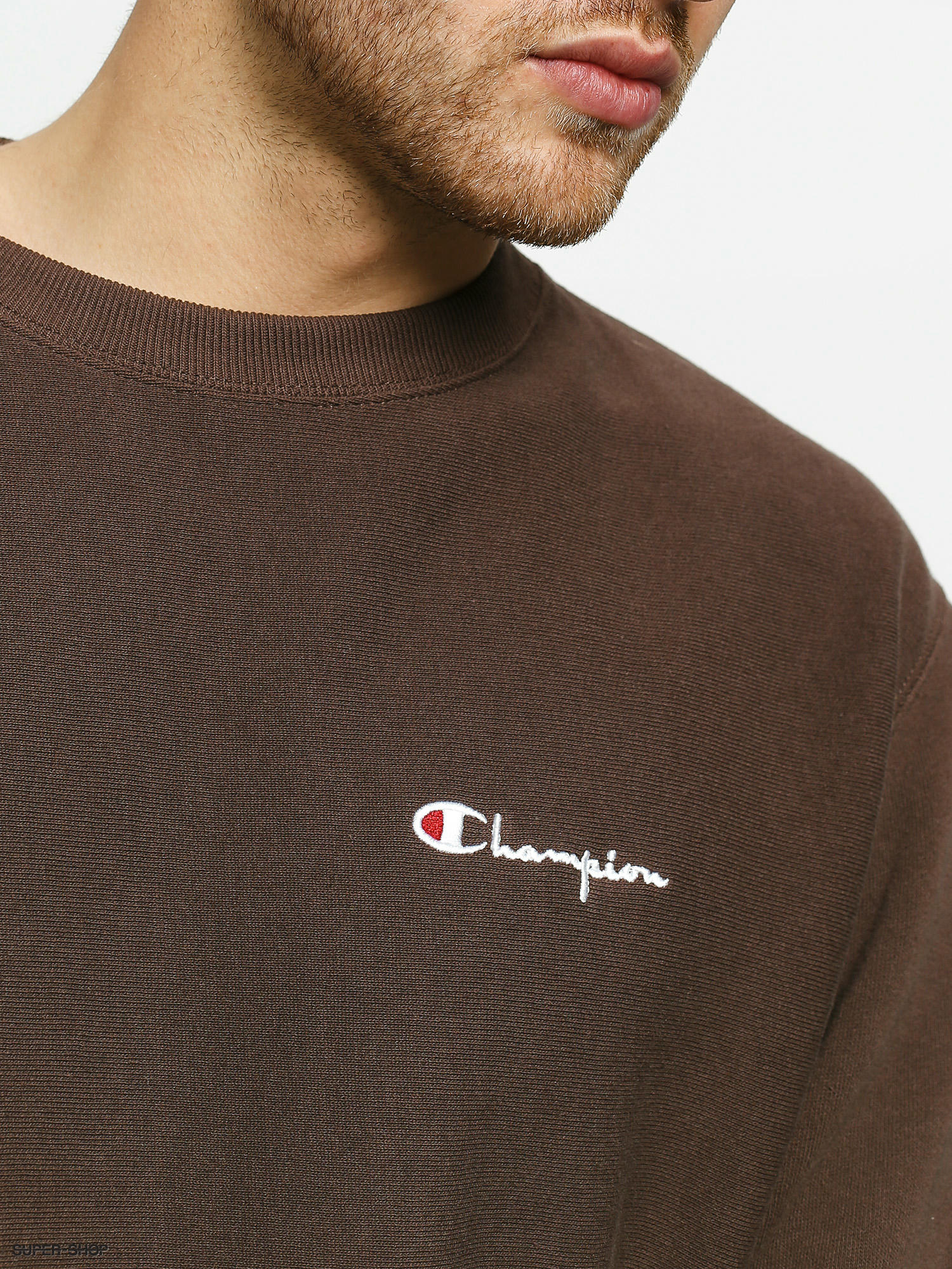 champion chest logo sweatshirt