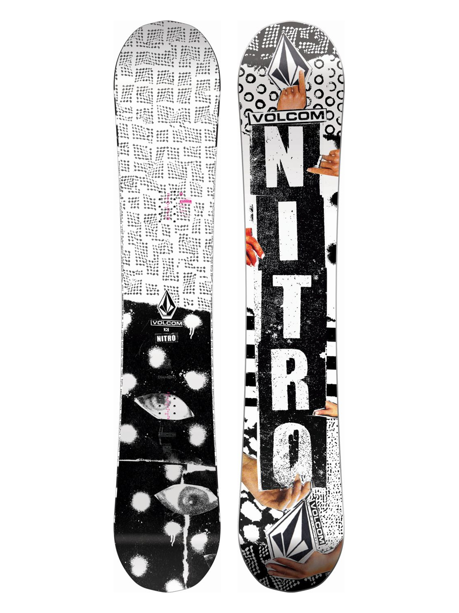 Mens Nitro Beast X Volcom Snowboard