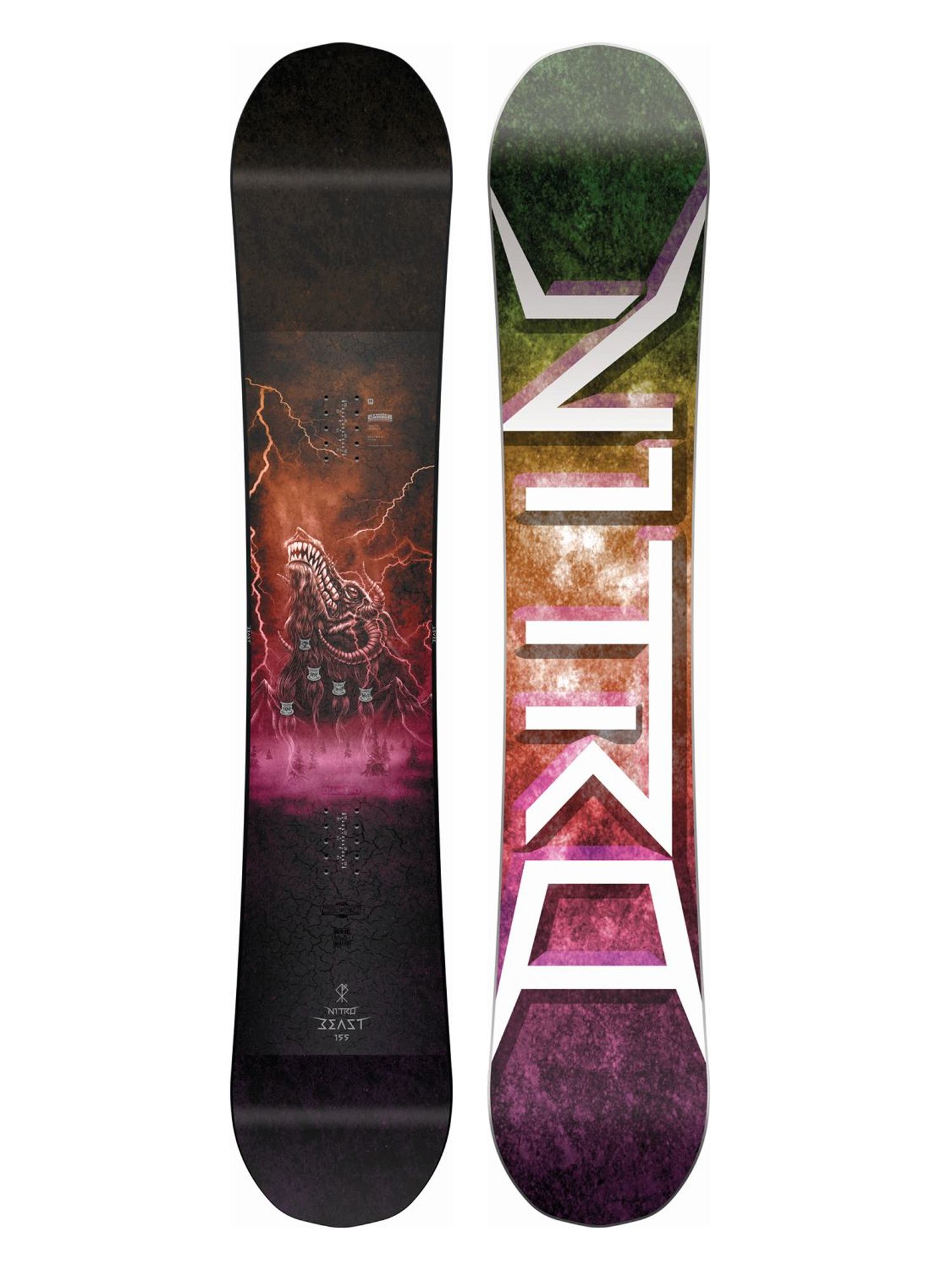 Mens Nitro Beast Snowboard